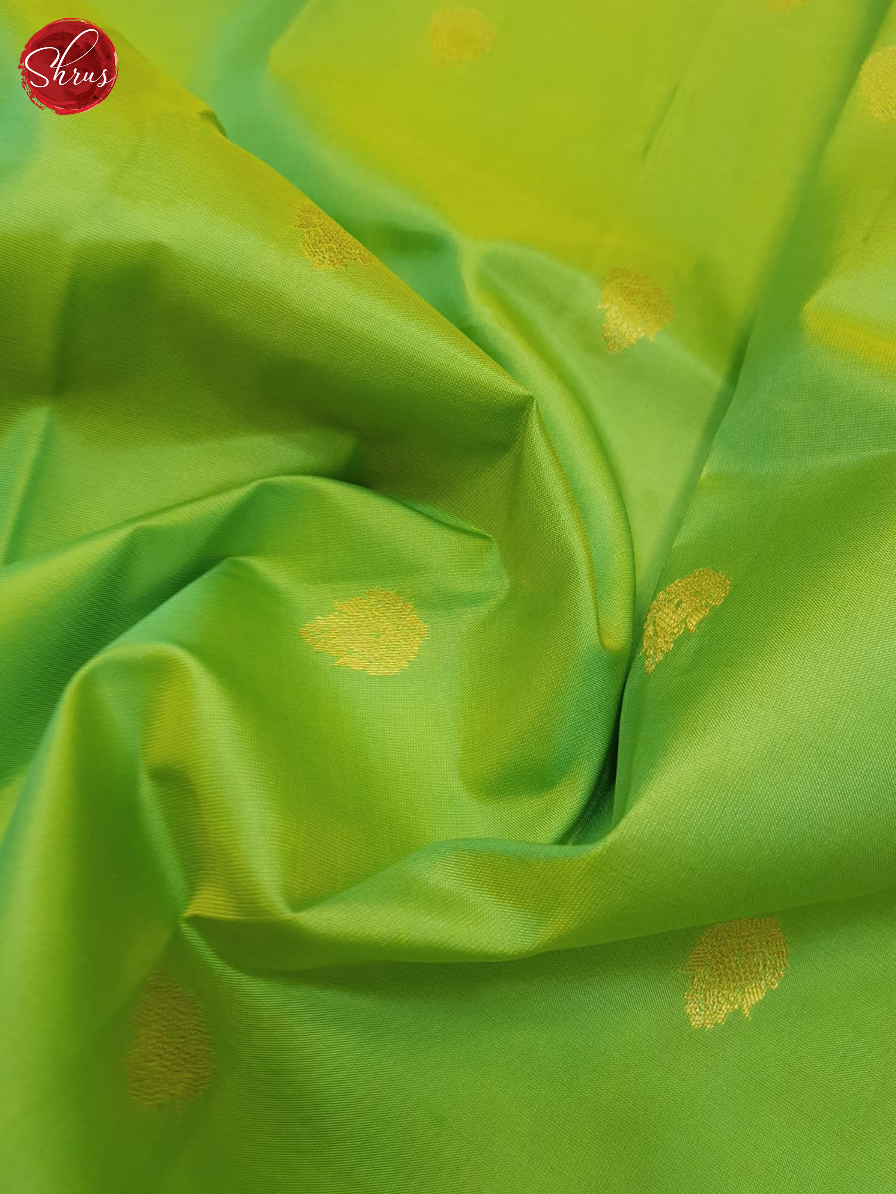 Green And Blue- Kanchipuram silk saree - Shop on ShrusEternity.com