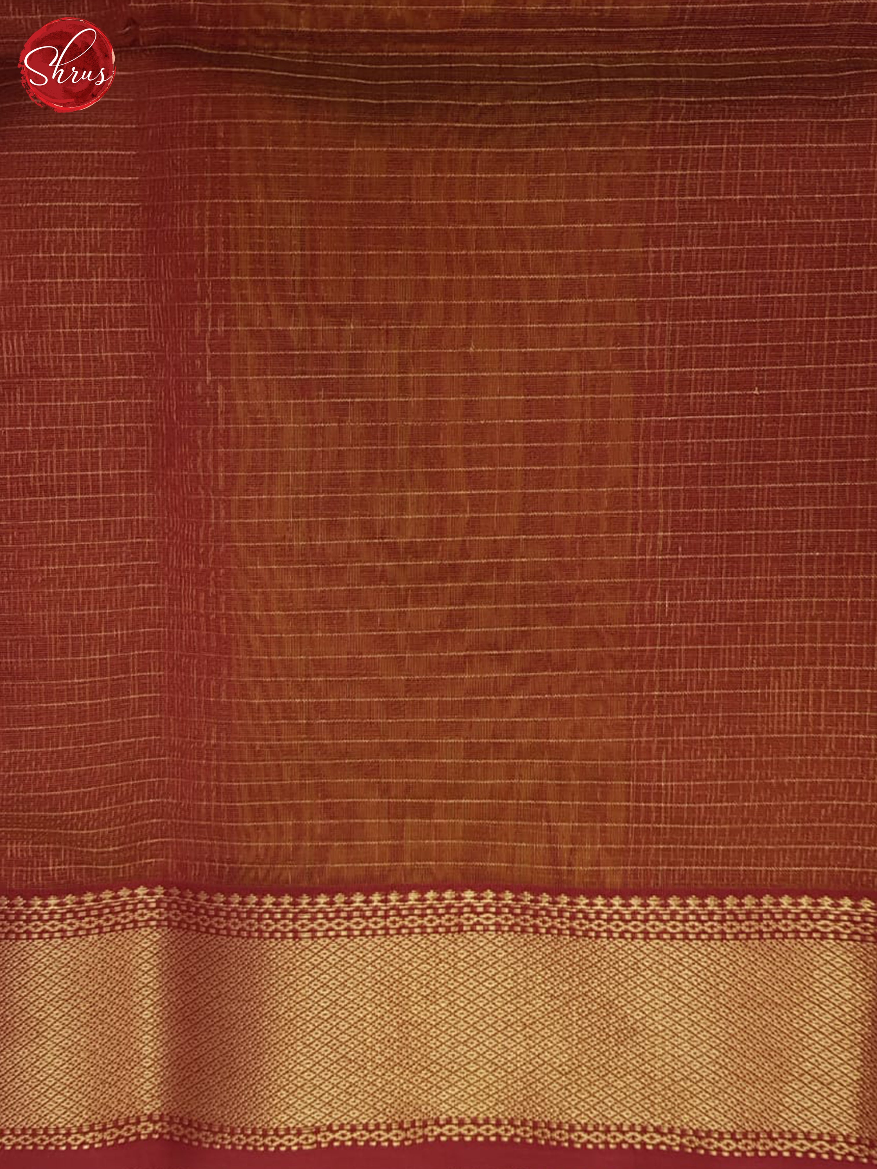 Green And Maroon- Maheshwari SilK Cotton saree - Shop on ShrusEternity.com