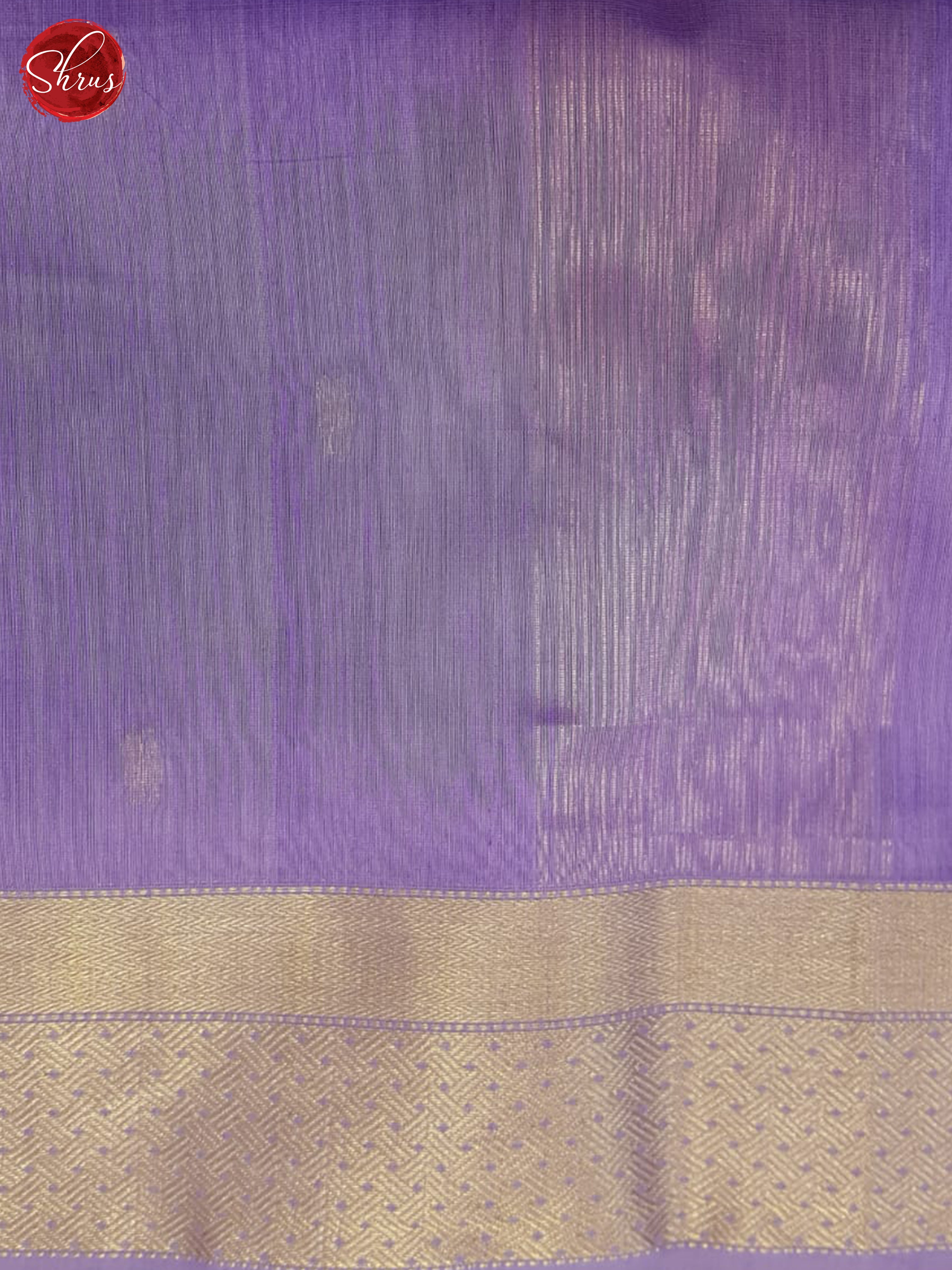 Lavender(Single Tone)- Maheshwari Silk Cotton Saree - Shop on ShrusEternity.com