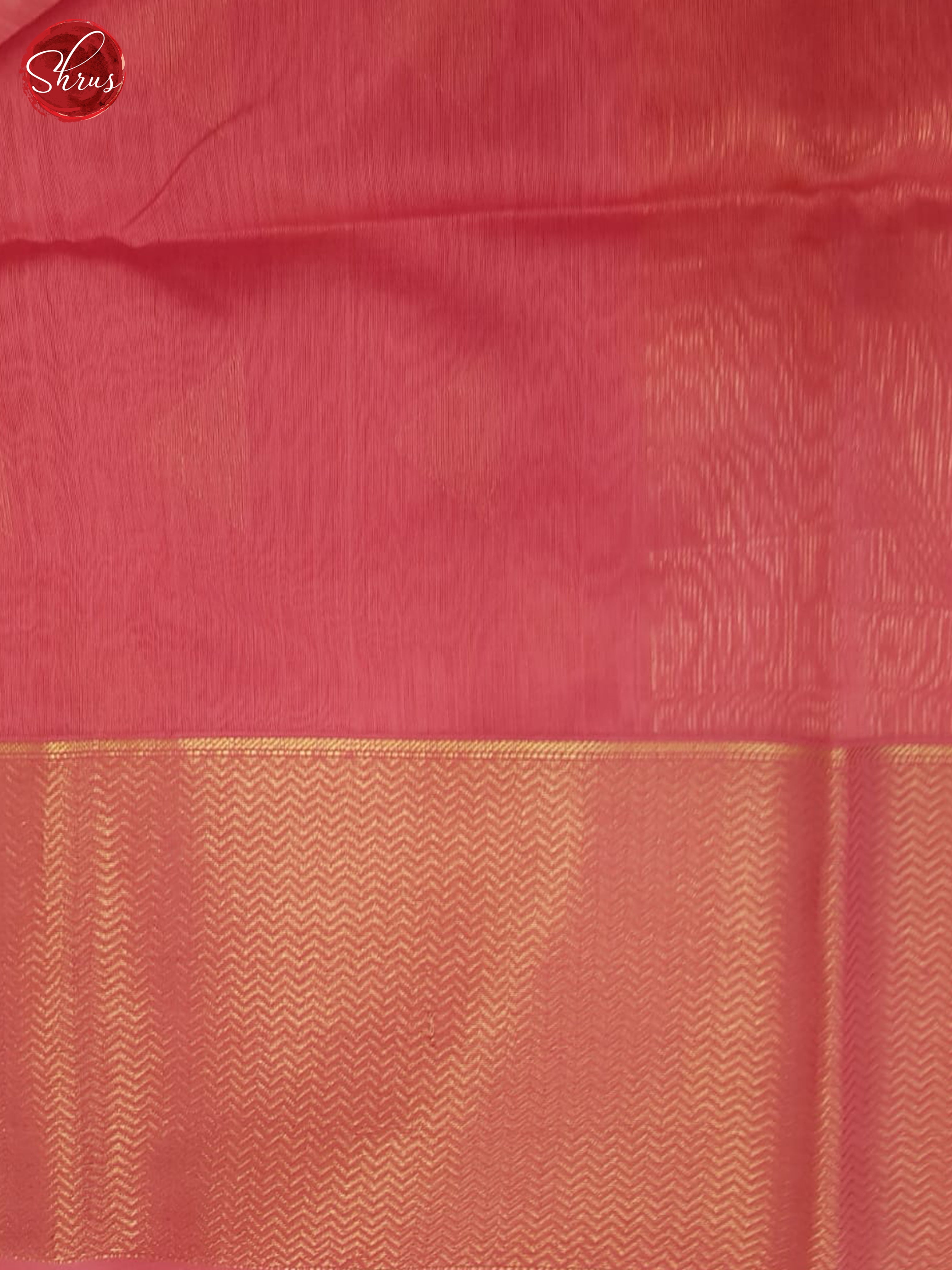 Pink(Single Tone)- Maheshwari Silk Cotton Saree - Shop on ShrusEternity.com