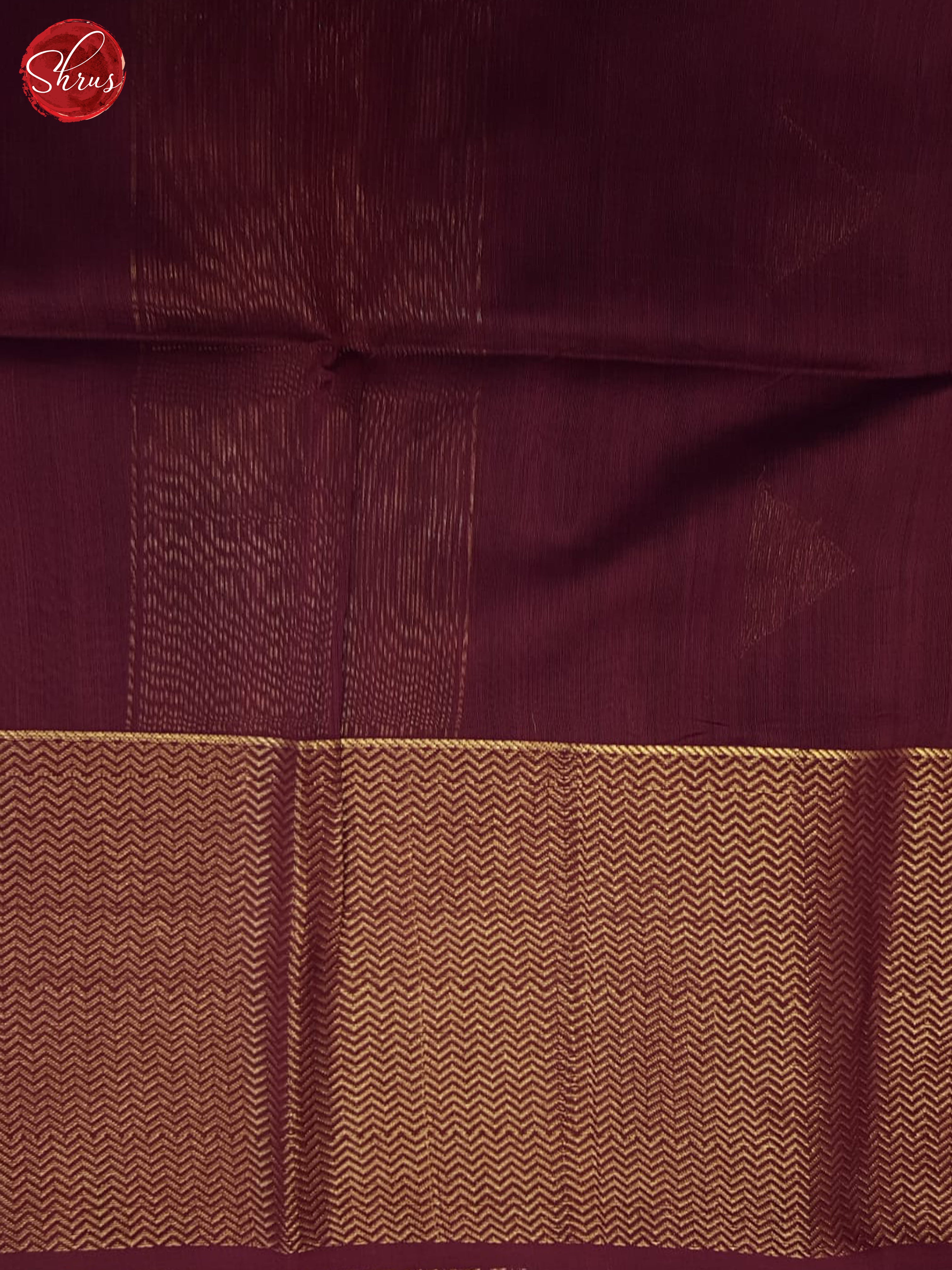 Maroon(single Tone)- Maheshwari Silk Cotton Saree - Shop on ShrusEternity.com