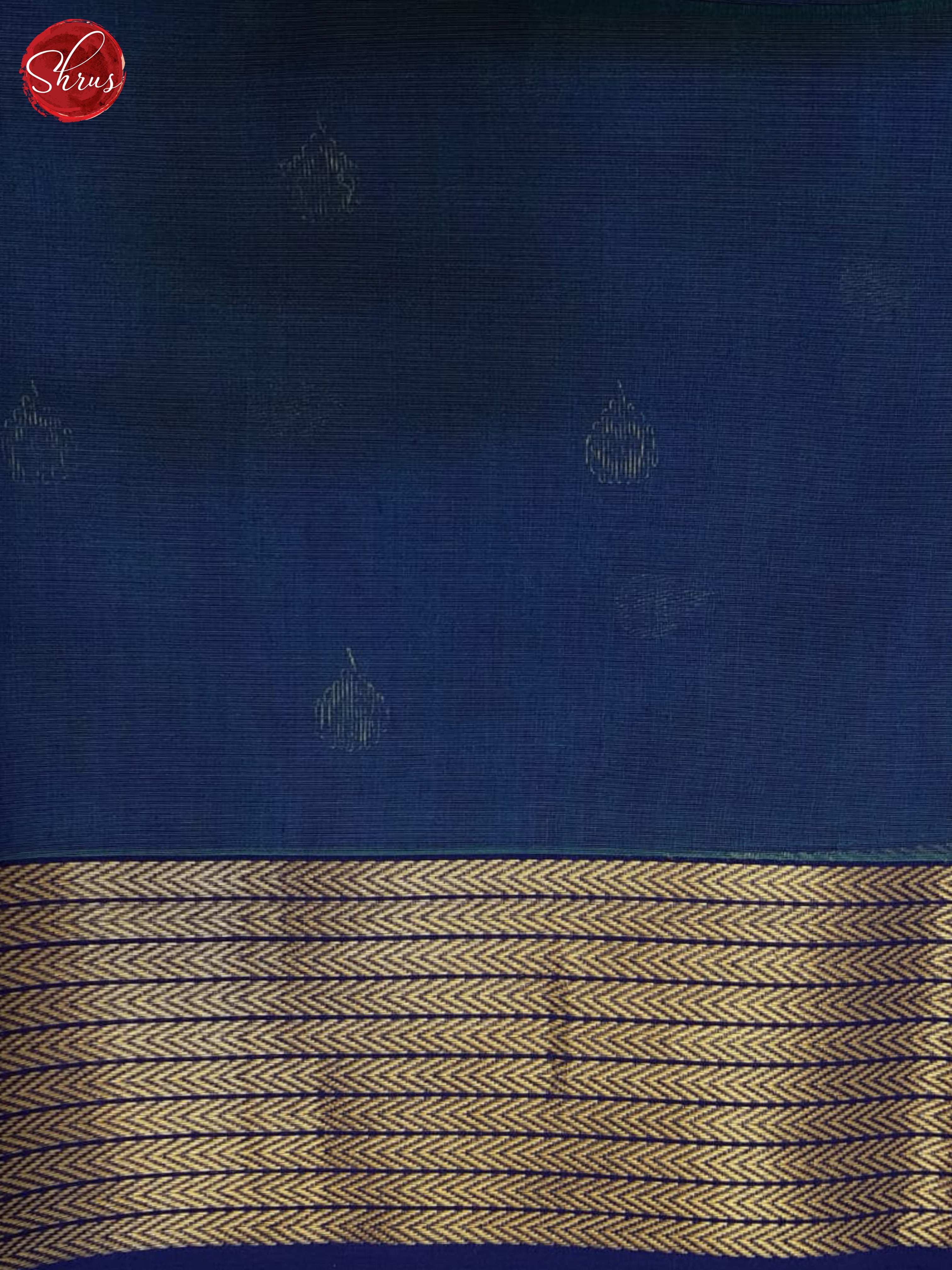 Green And Blue- Maheshwari Silk Cotton Saree - Shop on ShrusEternity.com