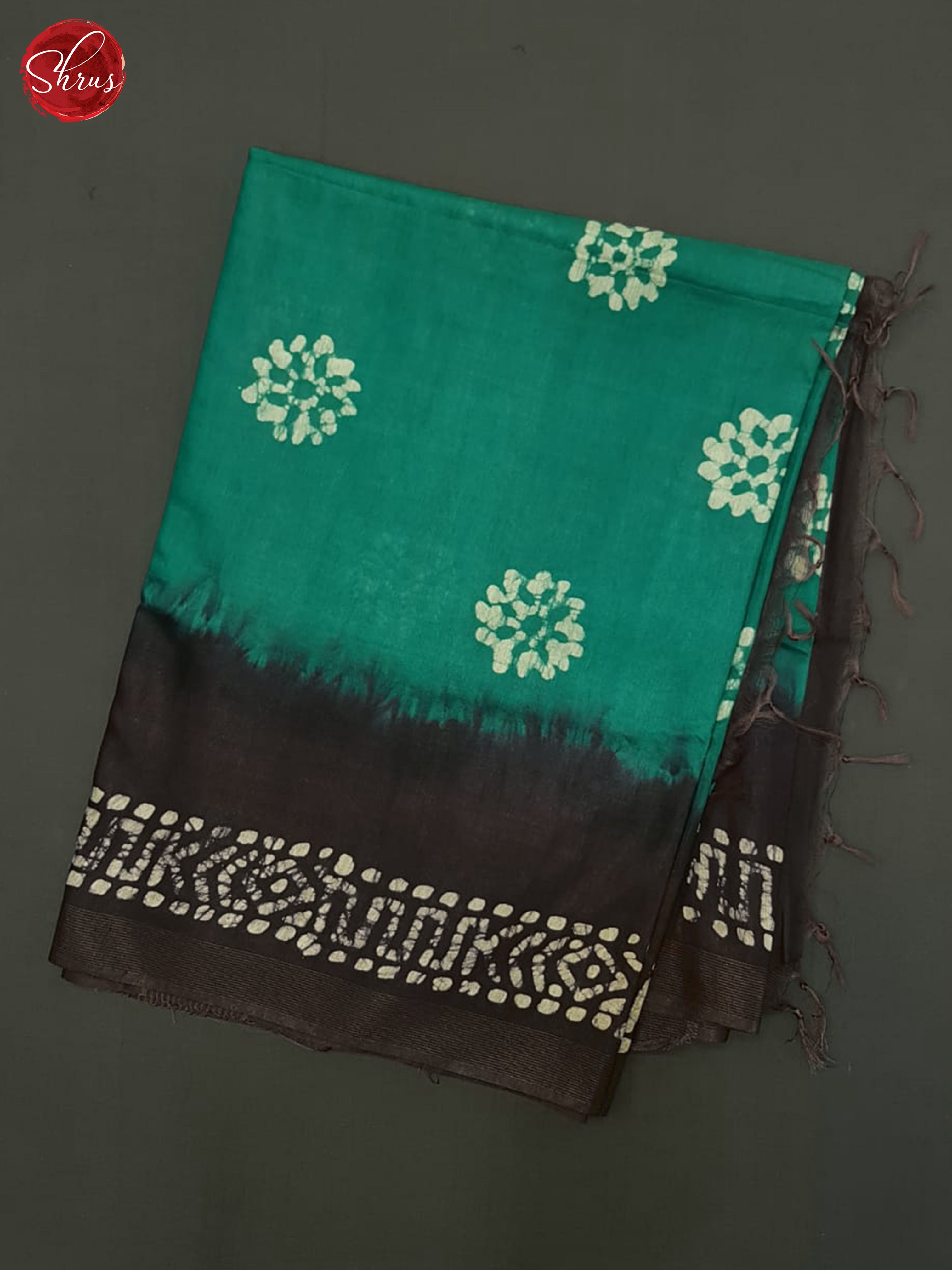 Green And Blue- Bhatik saree - Shop on ShrusEternity.com