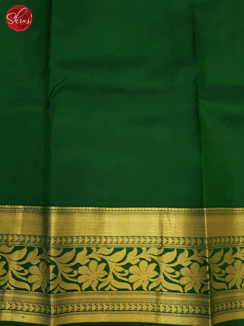 Yellow and green - Kanchipuram Silk Saree - Shop on ShrusEternity.com
