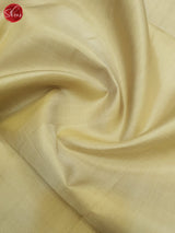 Cream & Red- Soft silk Saree - Shop on ShrusEternity.com