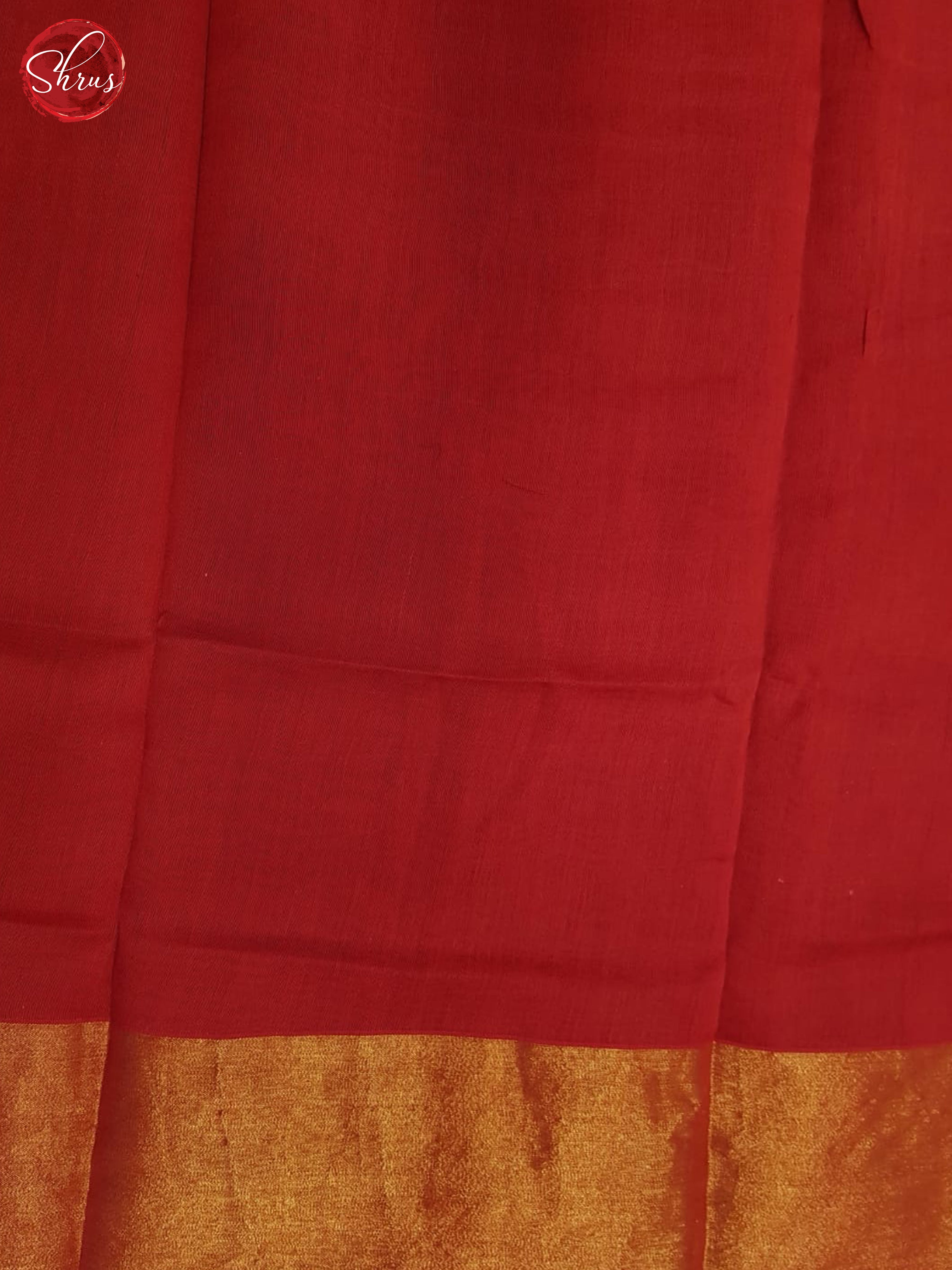 Black And Red- Moonga Silk Saree - Shop on ShrusEternity.com