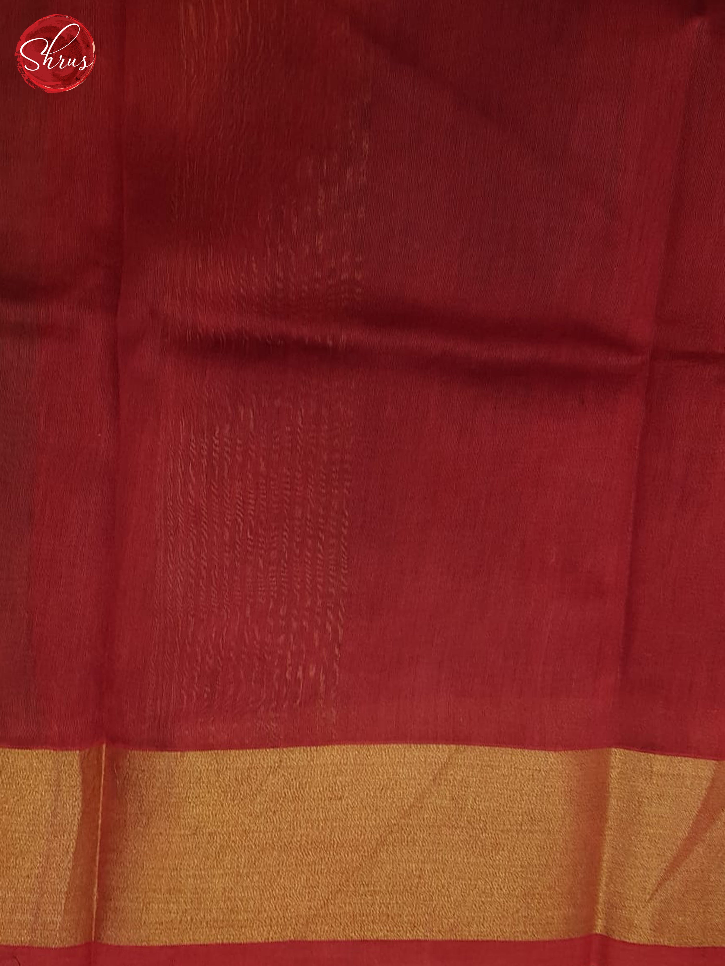 Green And Red- Moonga Silk Saree - Shop on ShrusEternity.com