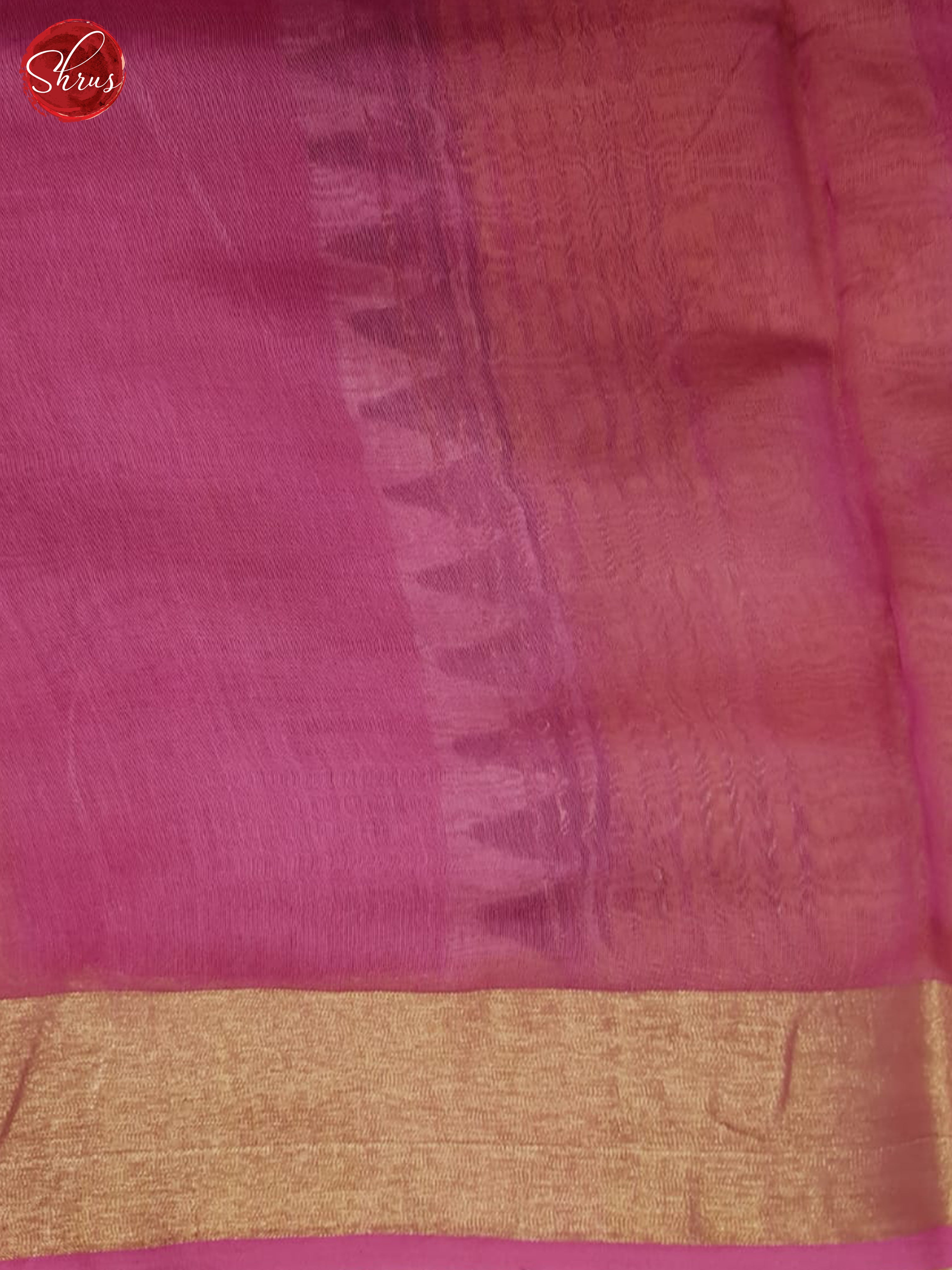 Yellow And Pink-  Moonga Silk Saree - Shop on ShrusEternity.com