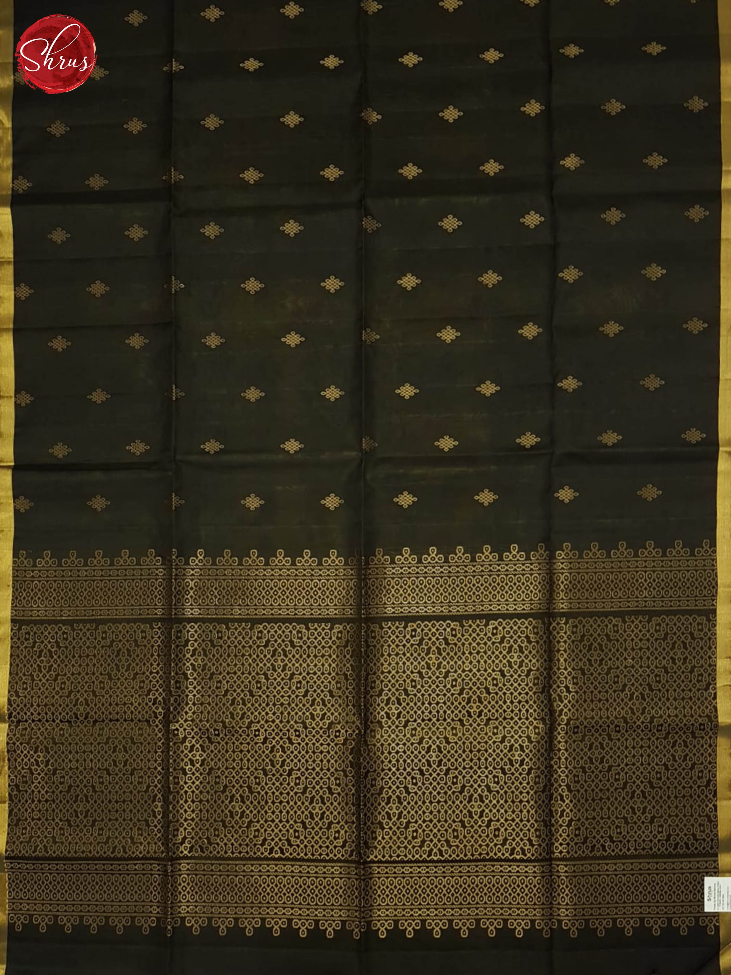 Black And Yellow - Soft Silk Saree - Shop on ShrusEternity.com