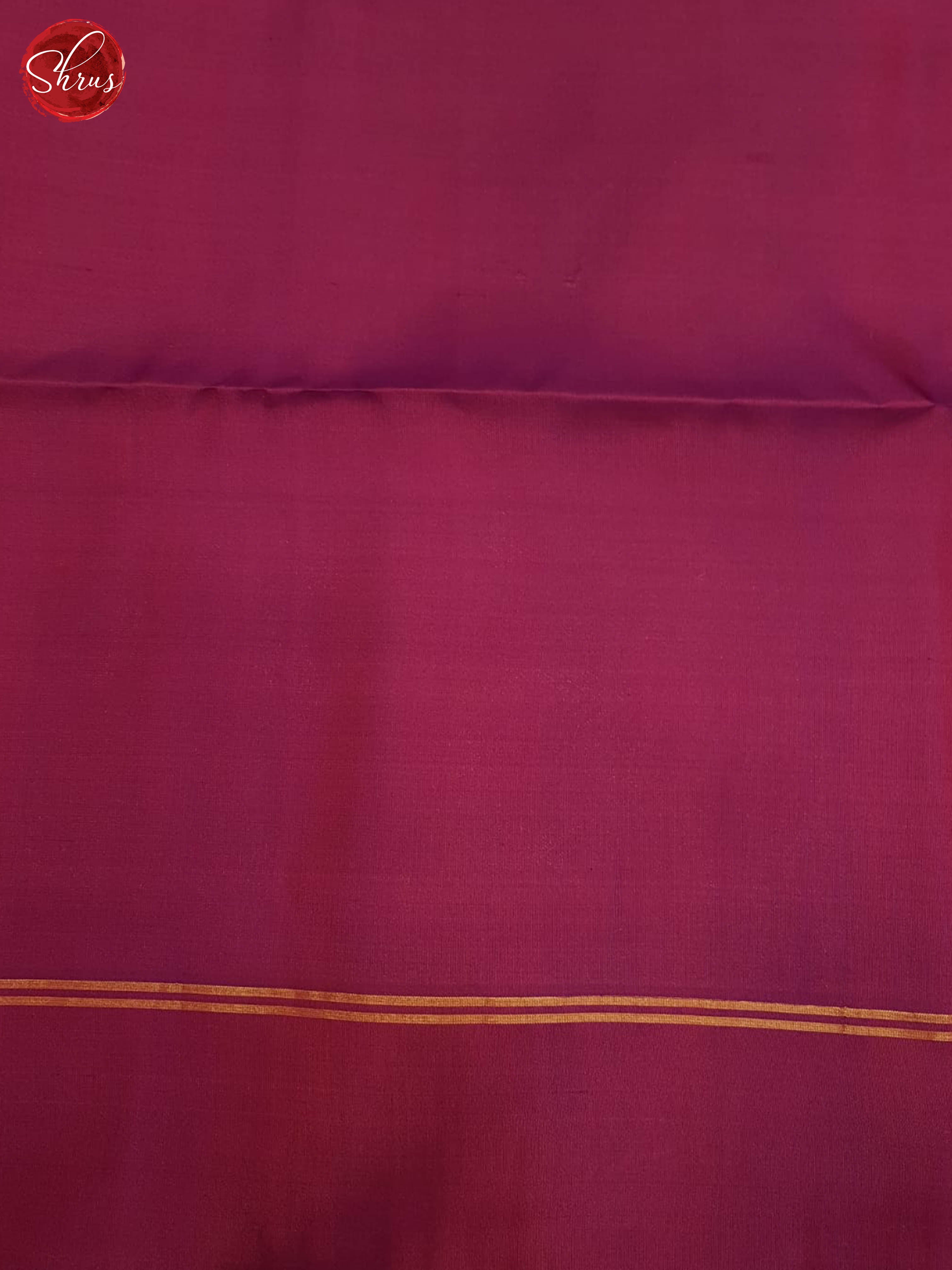 Orange And Wine-Soft Silk Saree - Shop on ShrusEternity.com