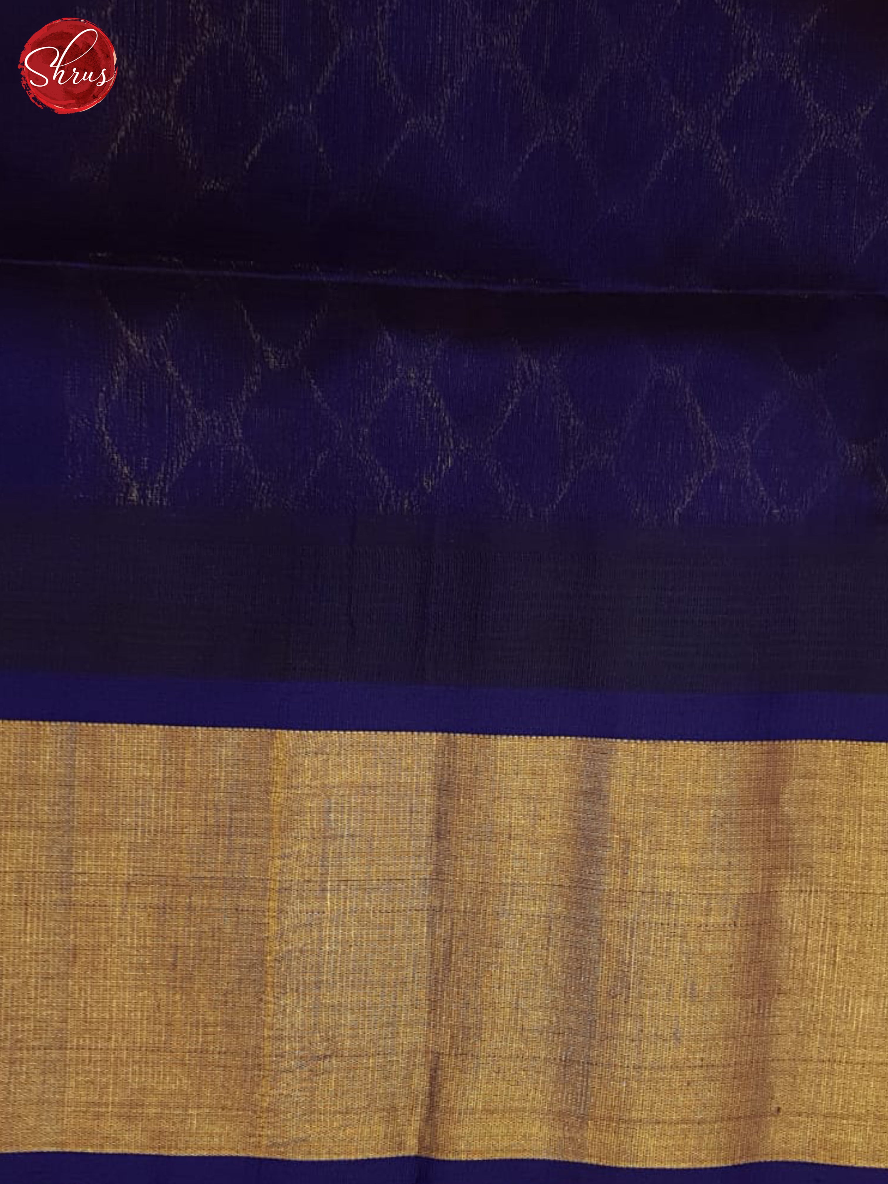 Pink And Blue- Silk Cotton Saree - Shop on ShrusEternity.com