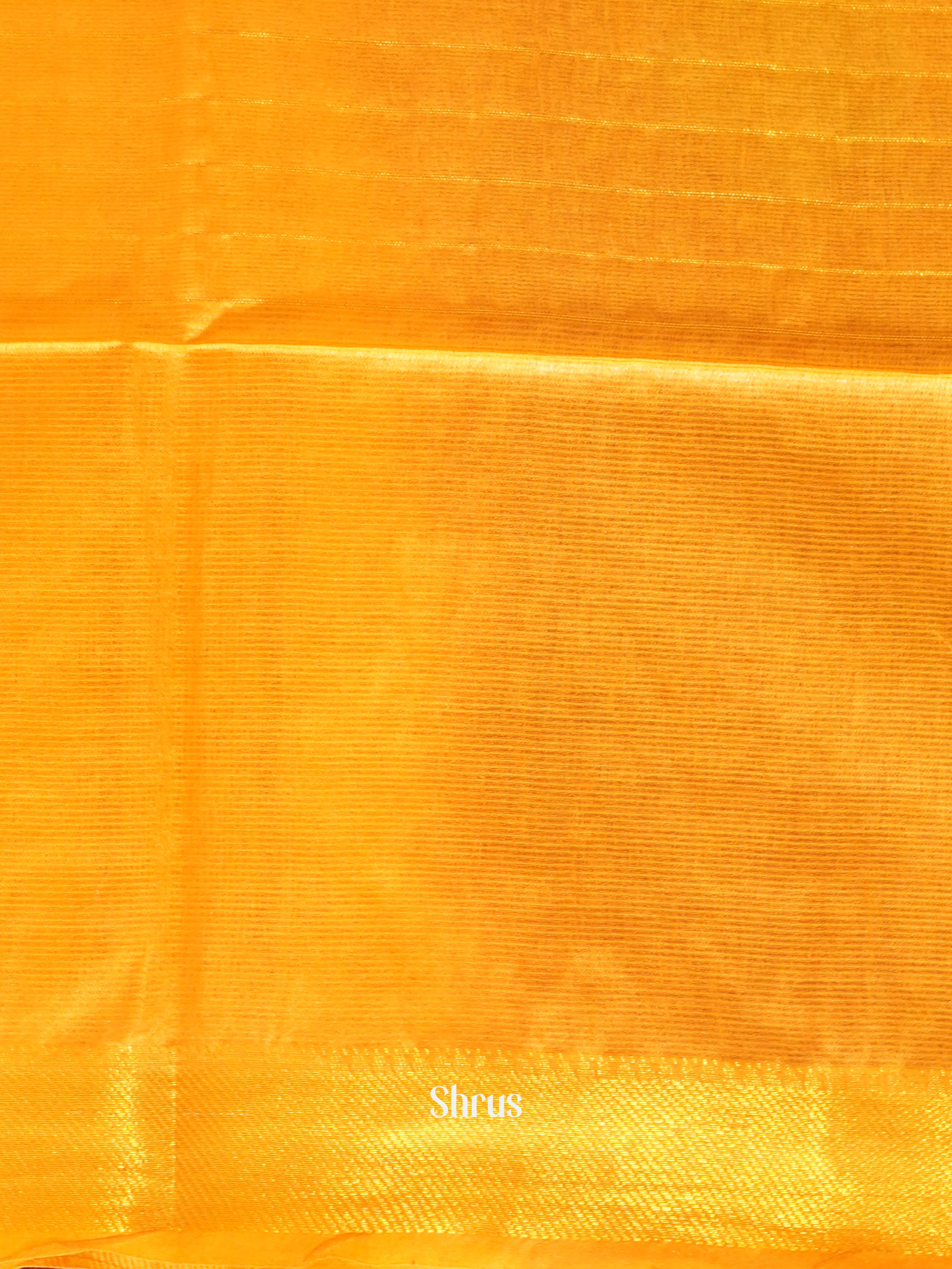 Maroon And Mustard- Shibori Saree