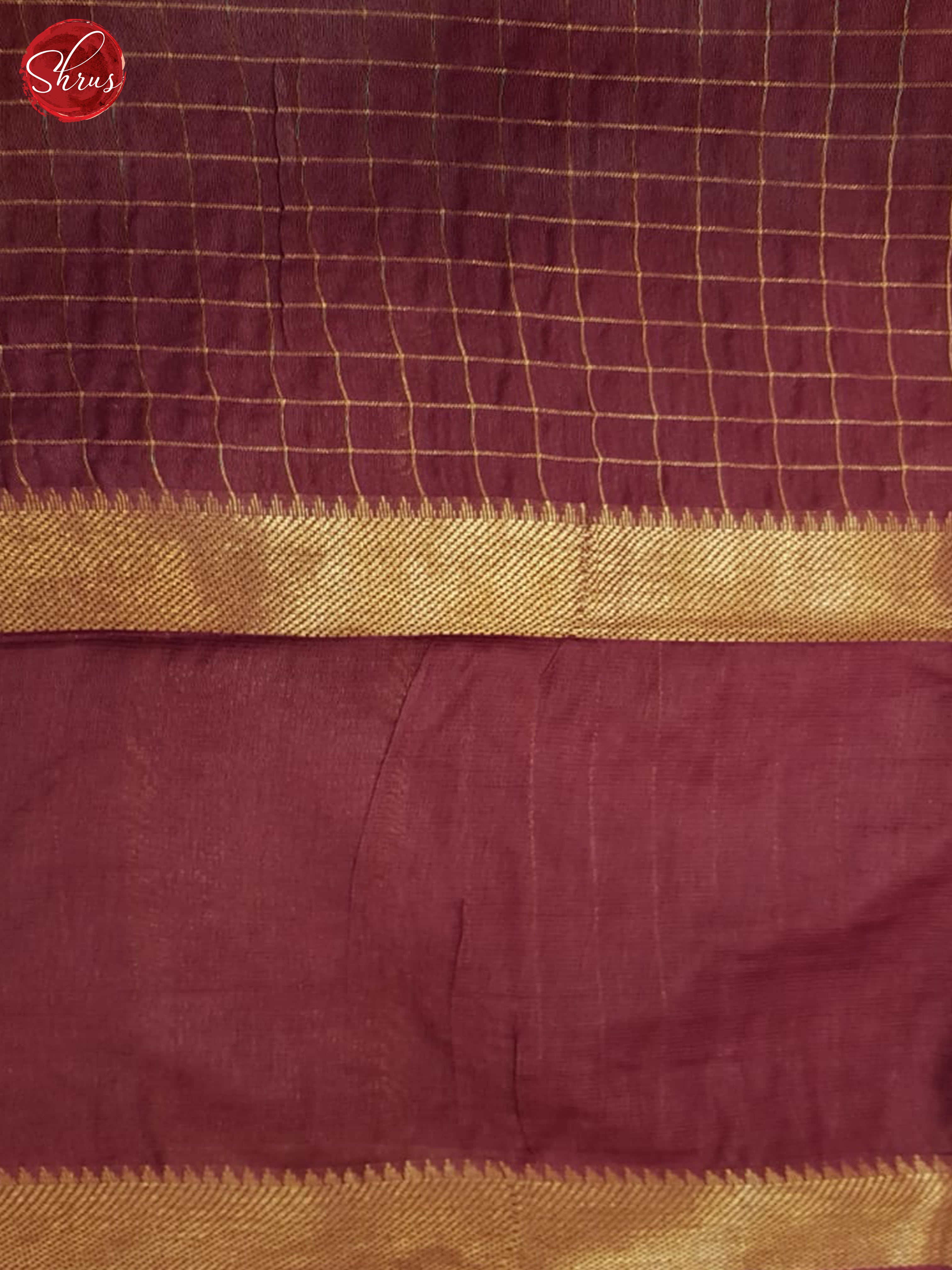 Wine And Maroon- Shibori Saree - Shop on ShrusEternity.com