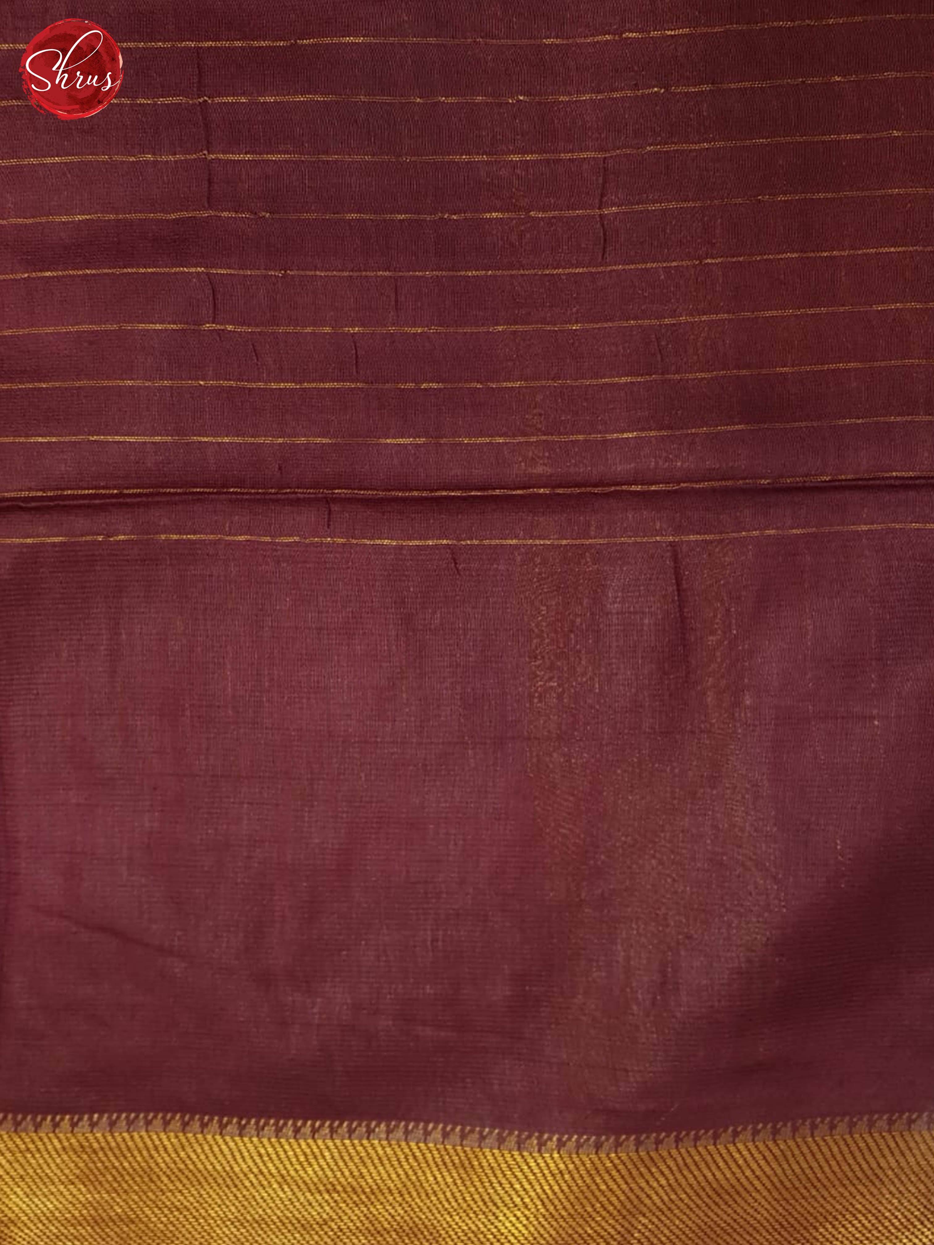 Wine And Maroon- Shibori Saree - Shop on ShrusEternity.com