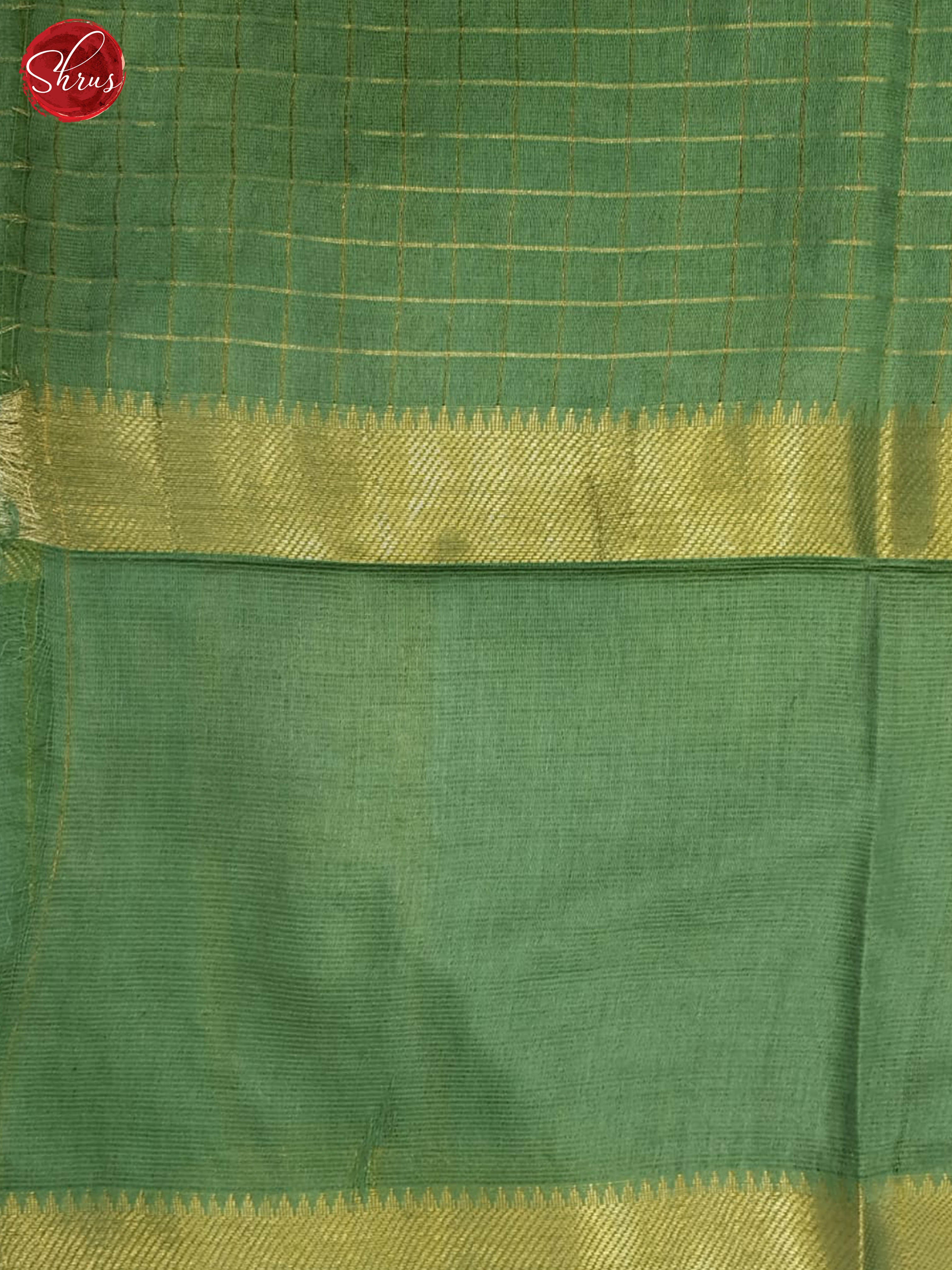 Green-Shibori Saree - Shop on ShrusEternity.com