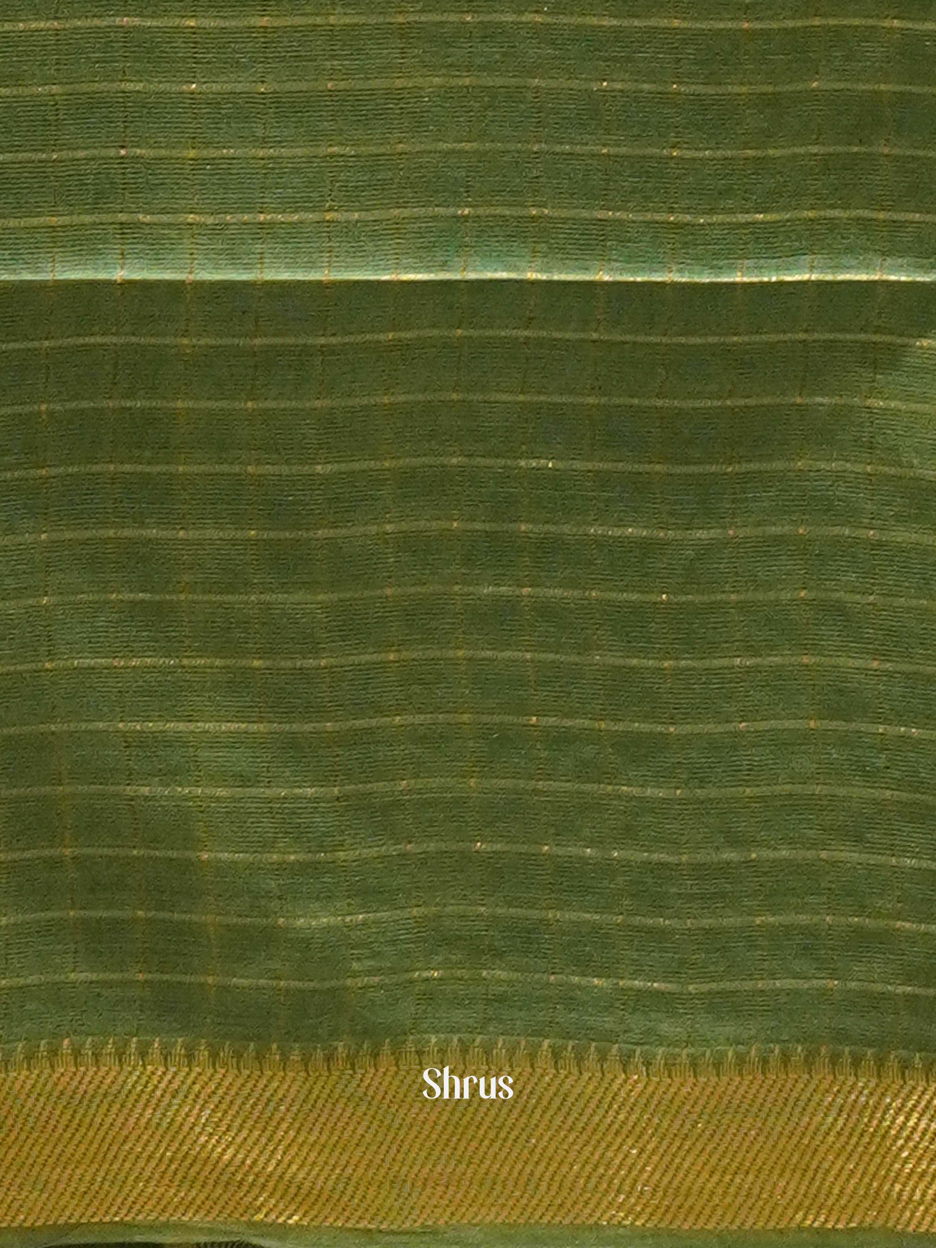 Green - Shibori Saree