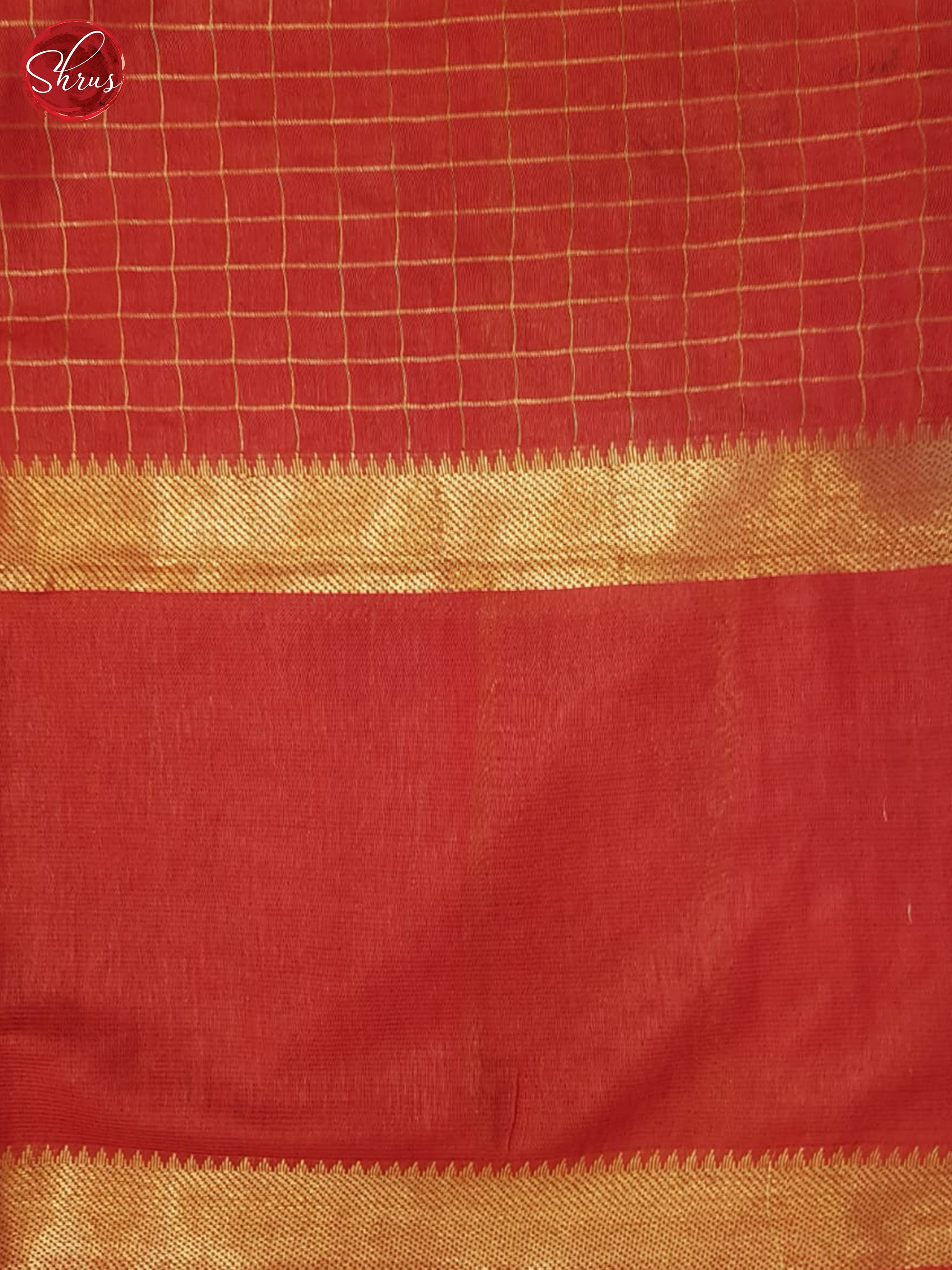 Brown And Red- Shibori Saree - Shop on ShrusEternity.com