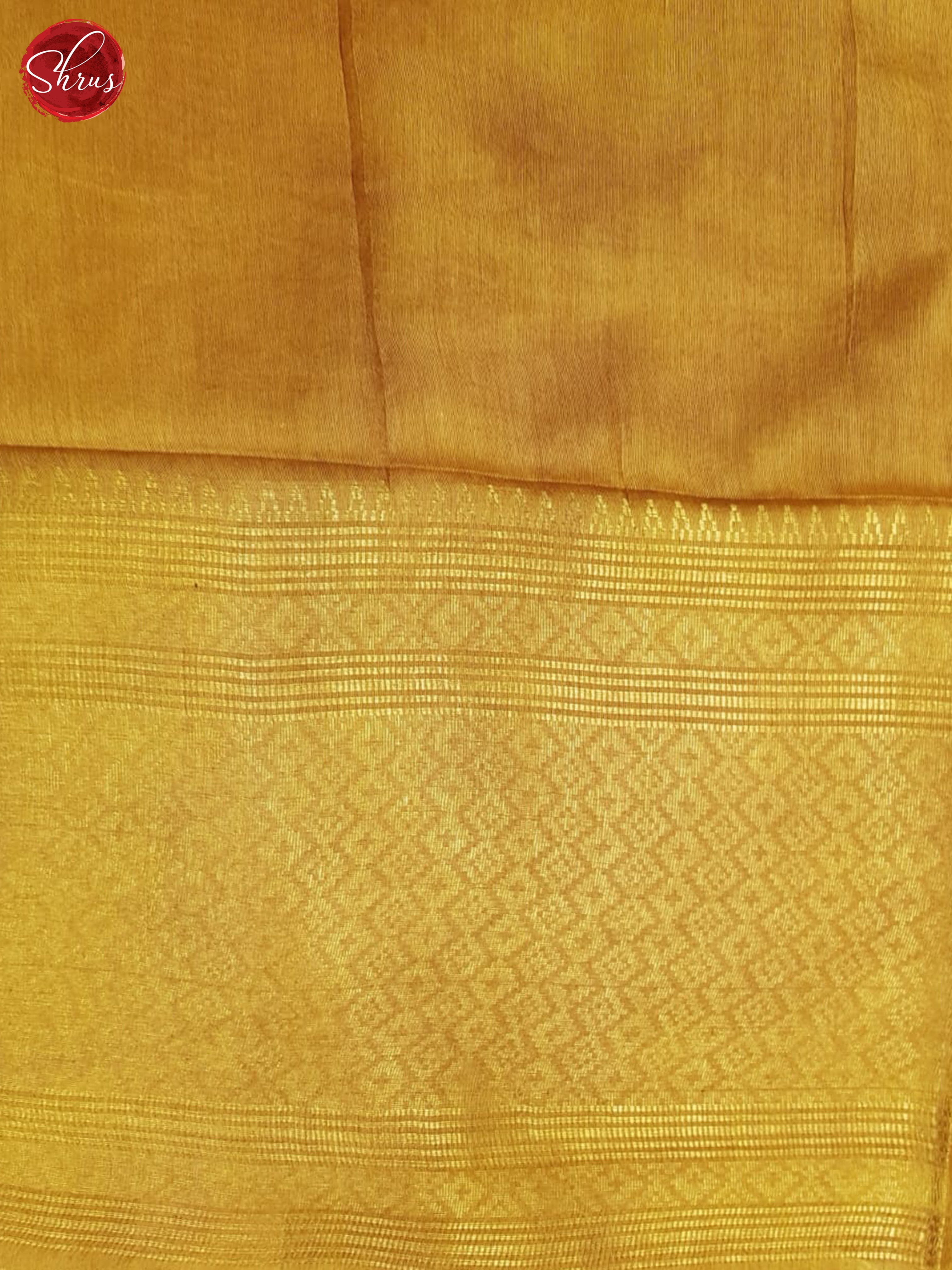 Maroon And Mustard - Shibori Saree - Shop on ShrusEternity.com