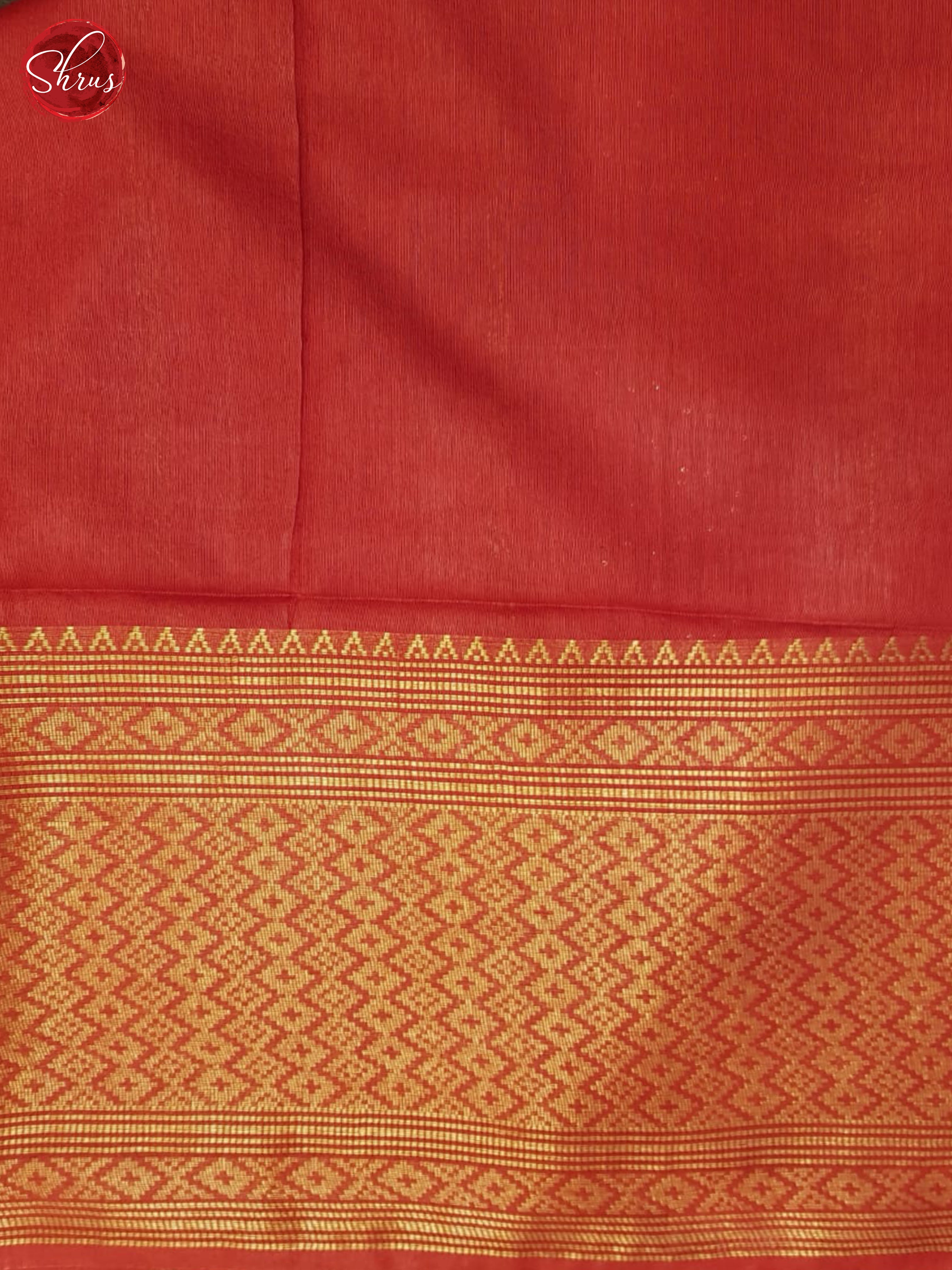 Brown And Red- Shibori Saree - Shop on ShrusEternity.com