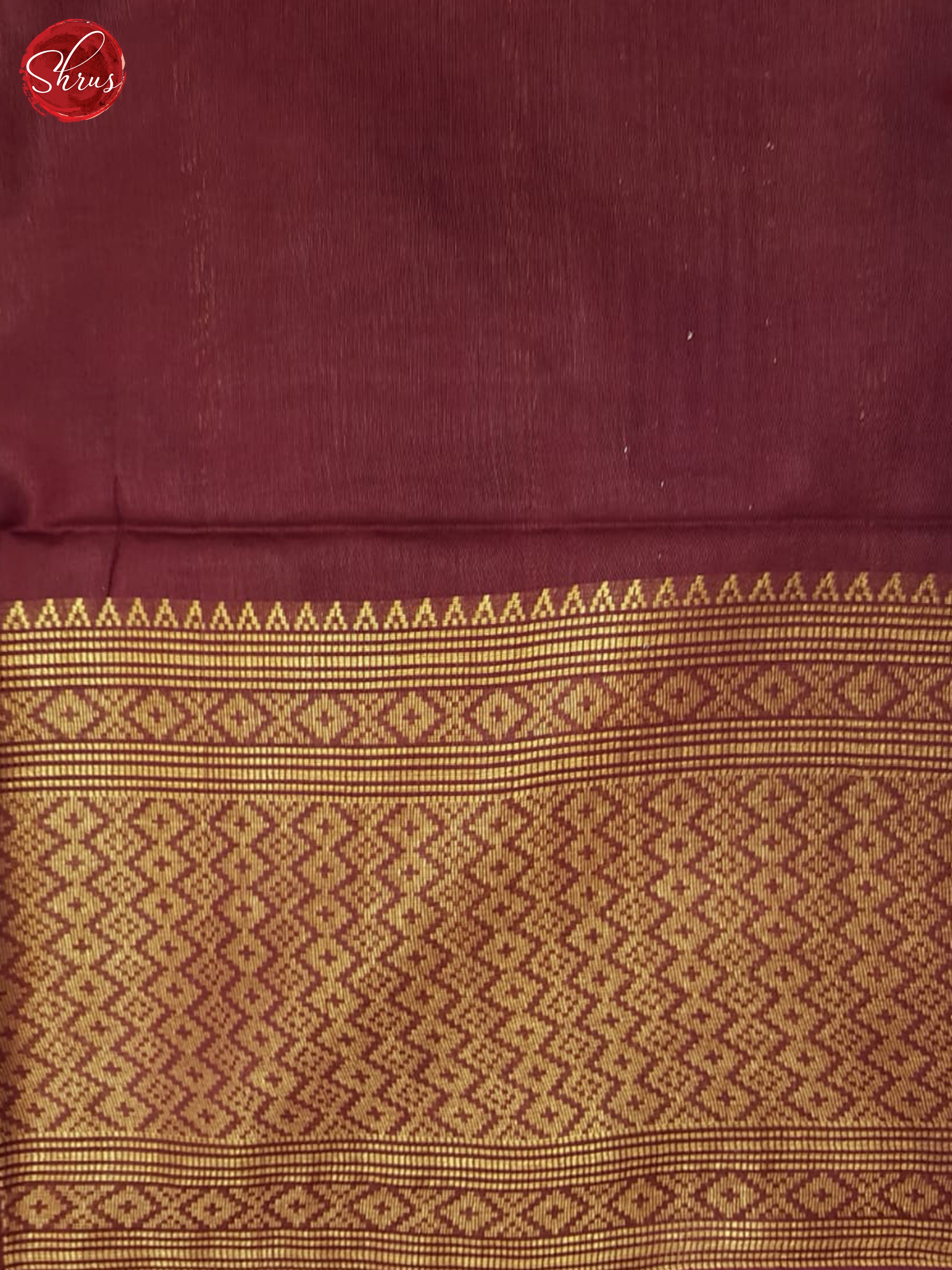 Wine And Maroon- Shibori saree - Shop on ShrusEternity.com