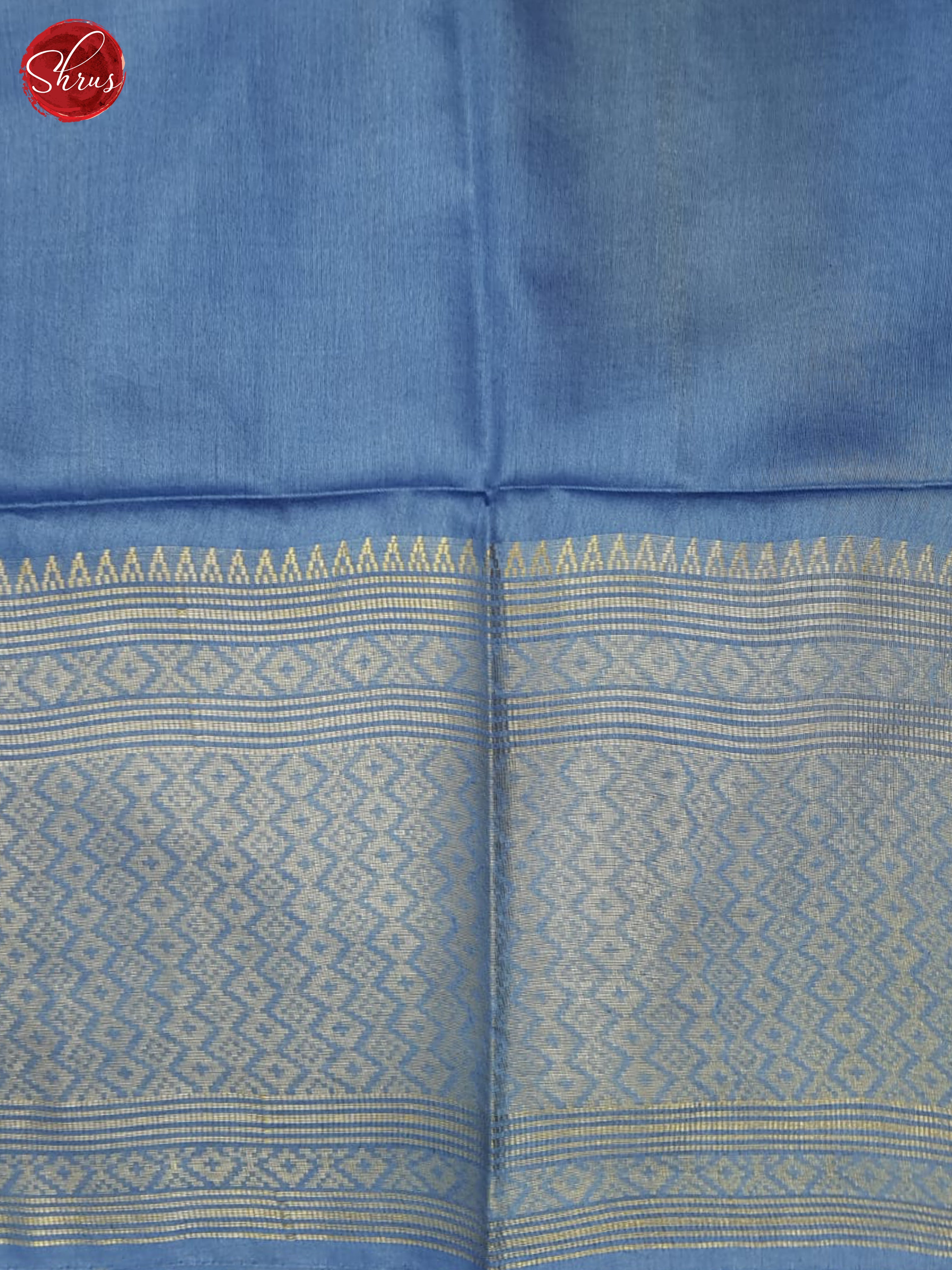 Blue & Light Blue - Shibori saree - Shop on ShrusEternity.com