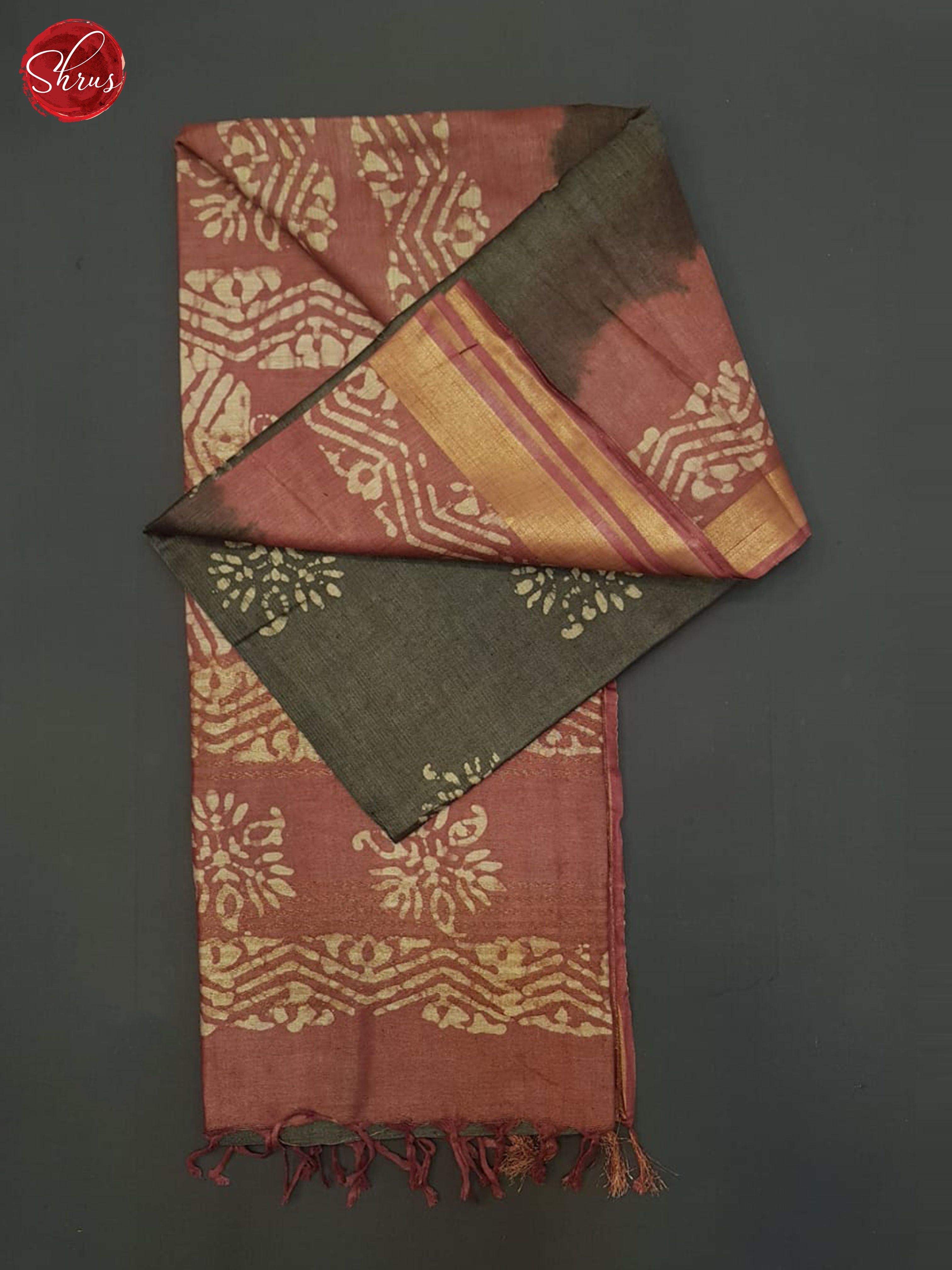 Green And Brown- Bhatik Saree - Shop on ShrusEternity.com