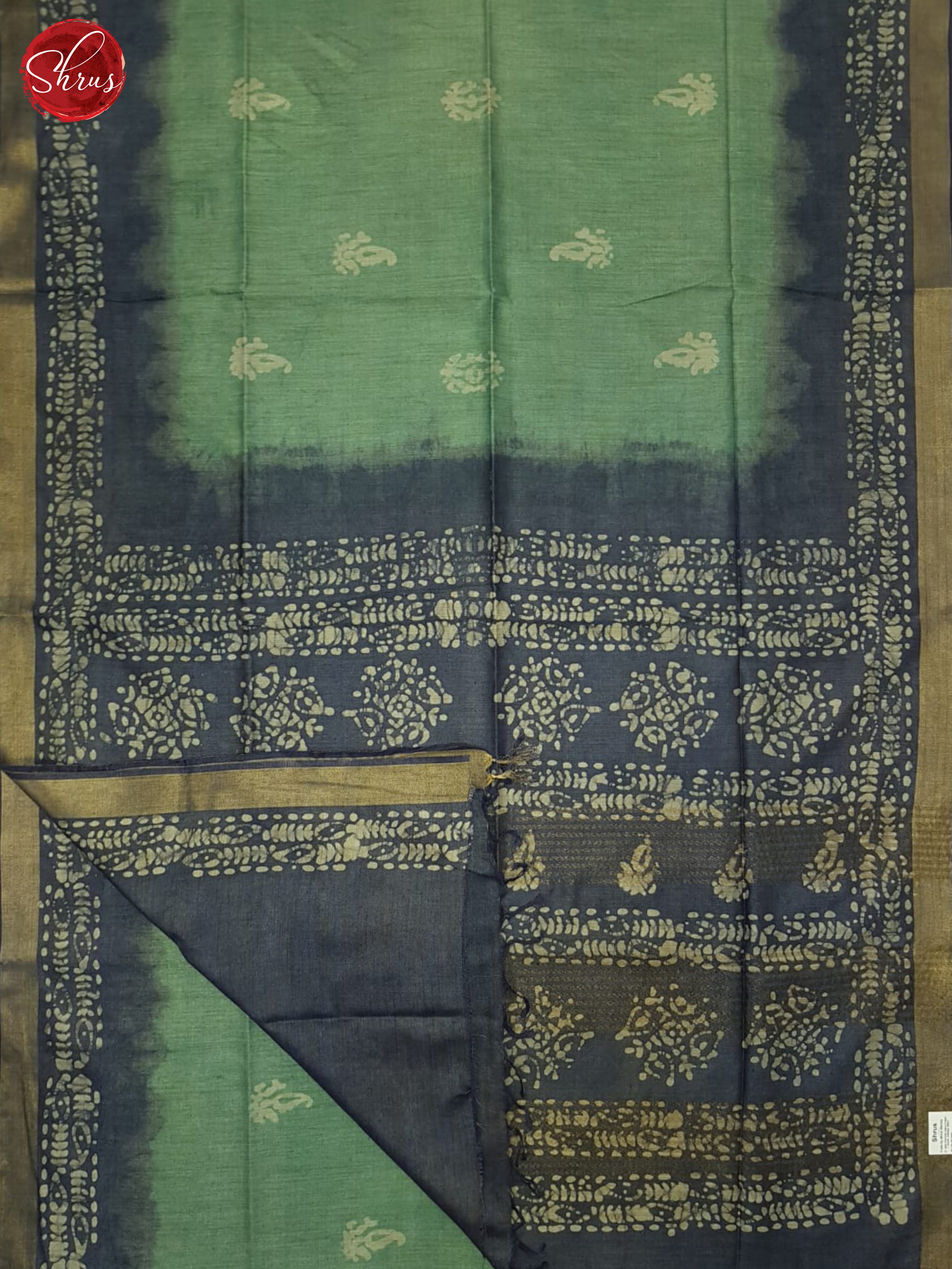 Green And Blue- bhatik Saree - Shop on ShrusEternity.com