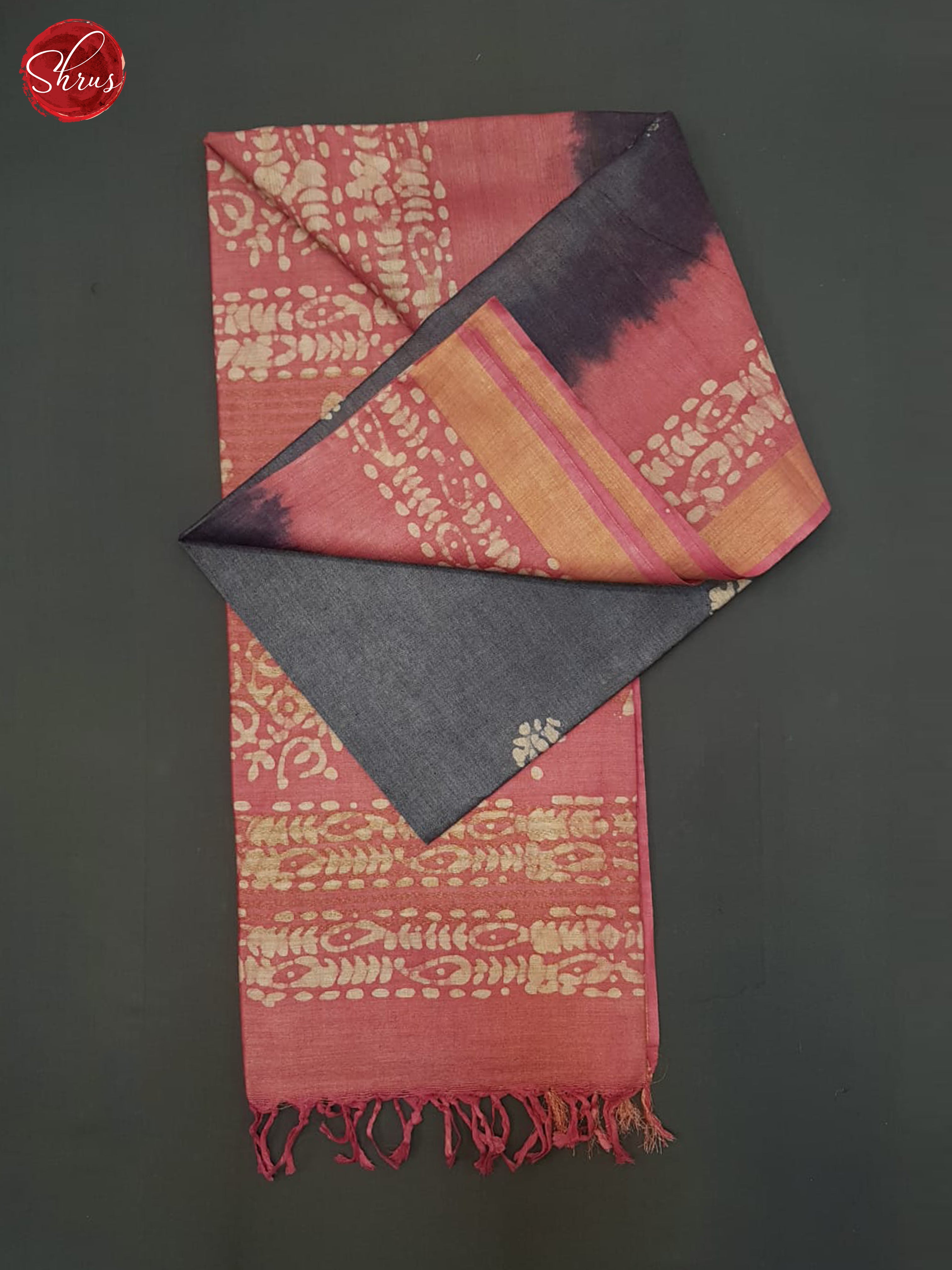 Blue And Pink- Bhatik Saree - Shop on ShrusEternity.com