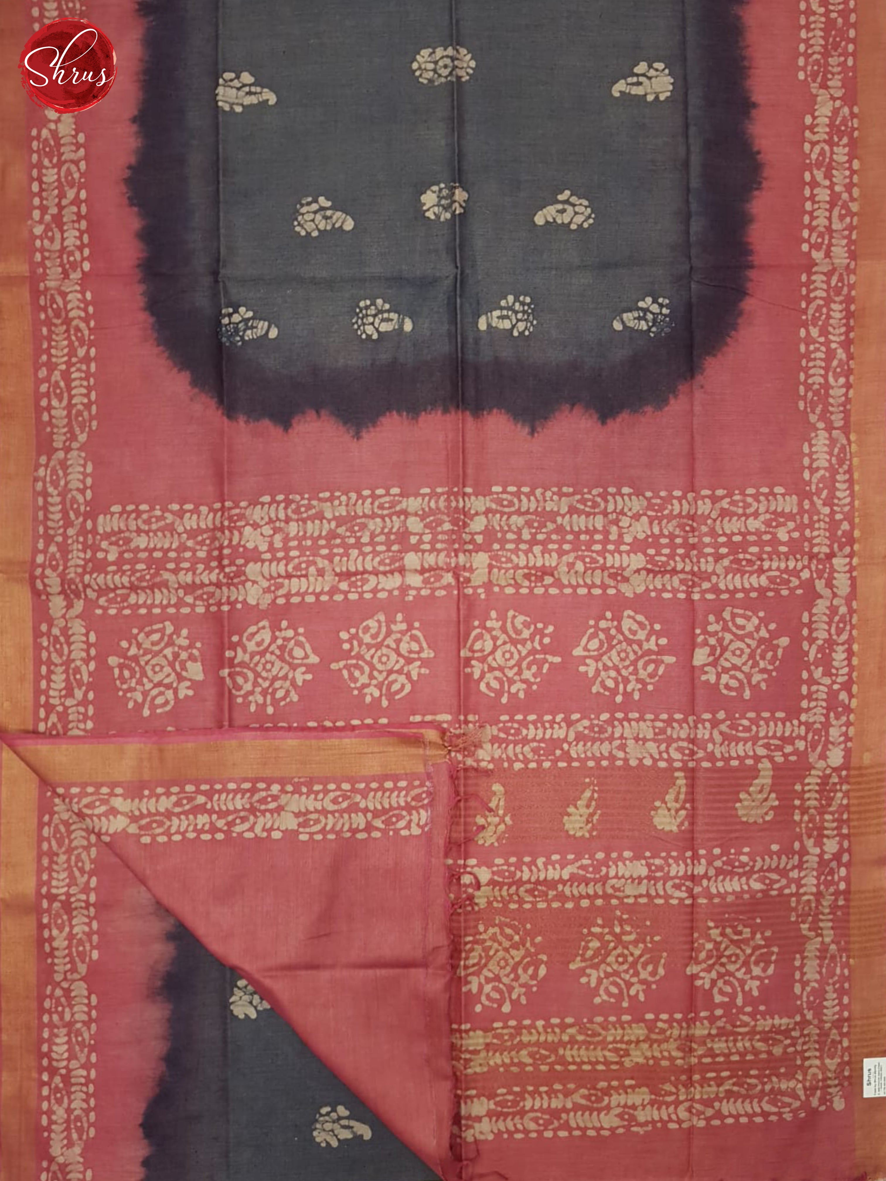 Blue And Pink- Bhatik Saree - Shop on ShrusEternity.com