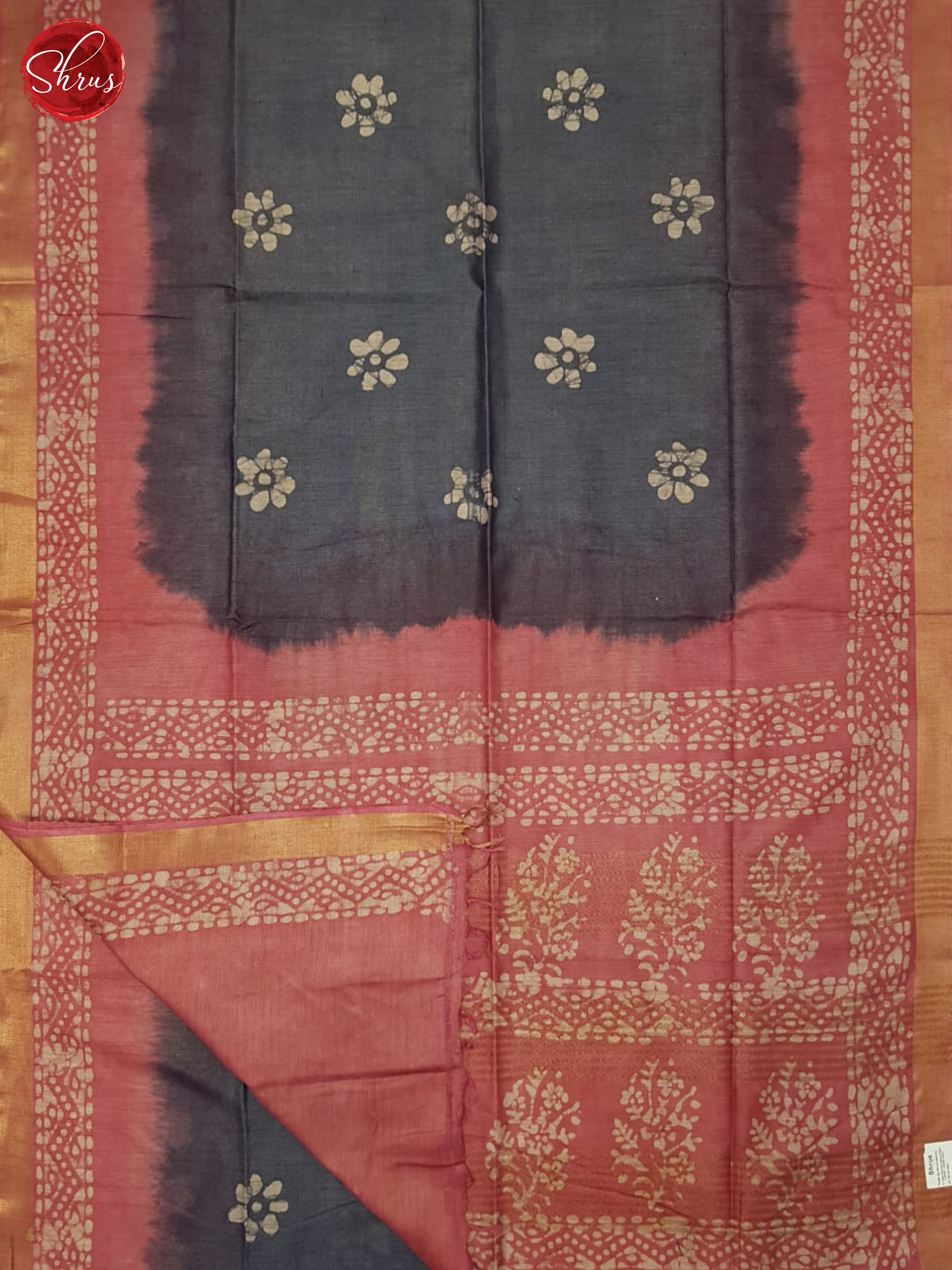 Blue And Pink- Bhatik Saree - Shop on ShrusEternity.com