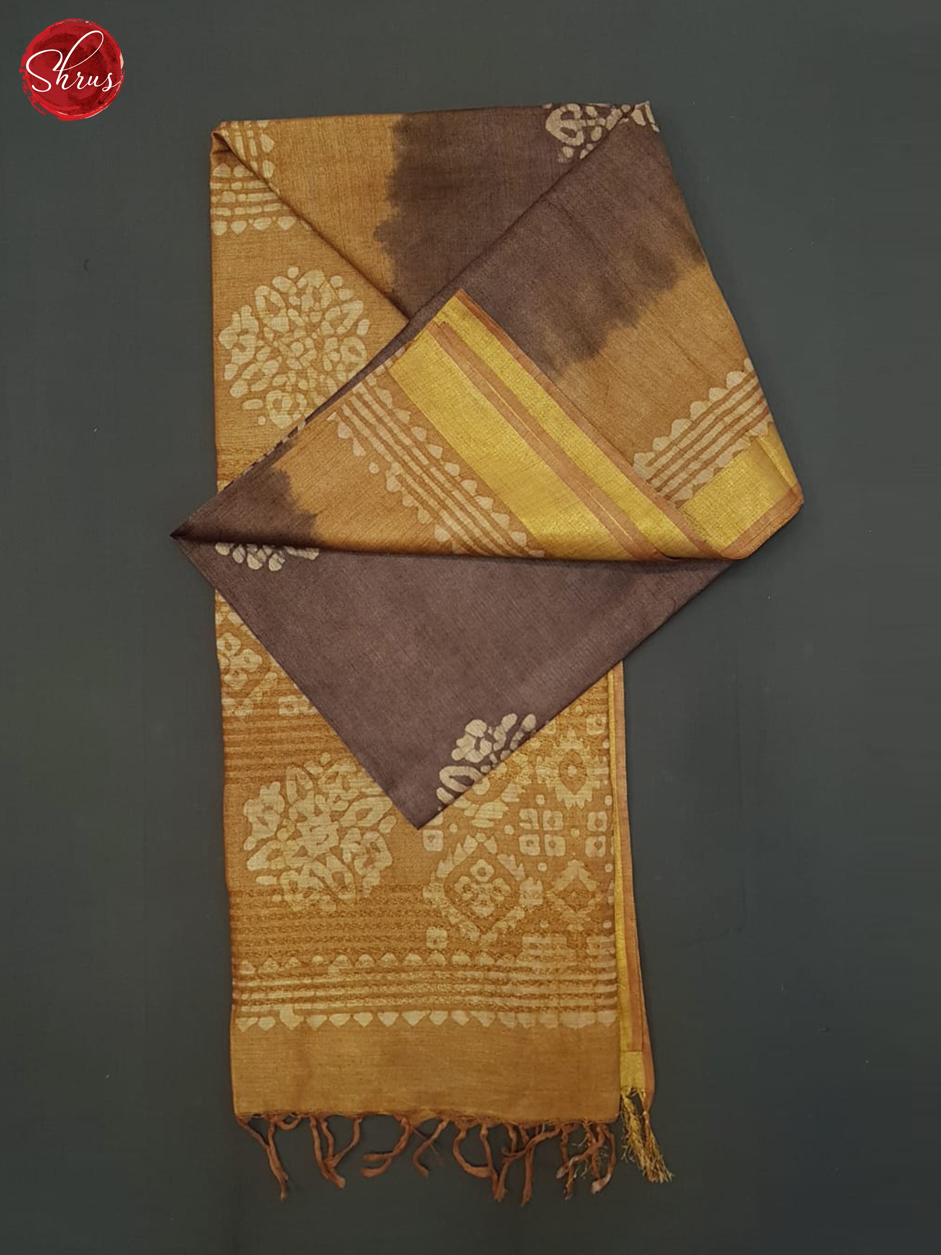 Brown And Honey - Bhatik Saree - Shop on ShrusEternity.com