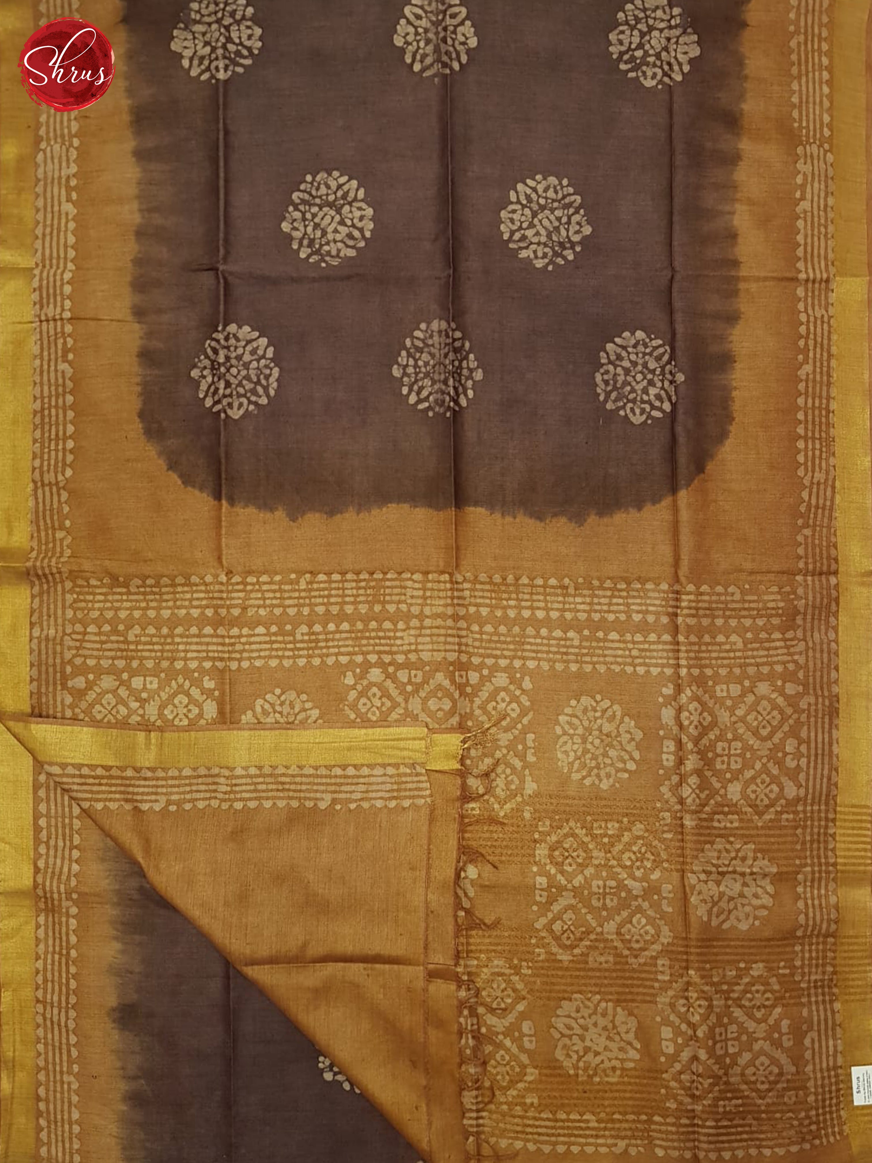 Brown And Honey - Bhatik Saree - Shop on ShrusEternity.com