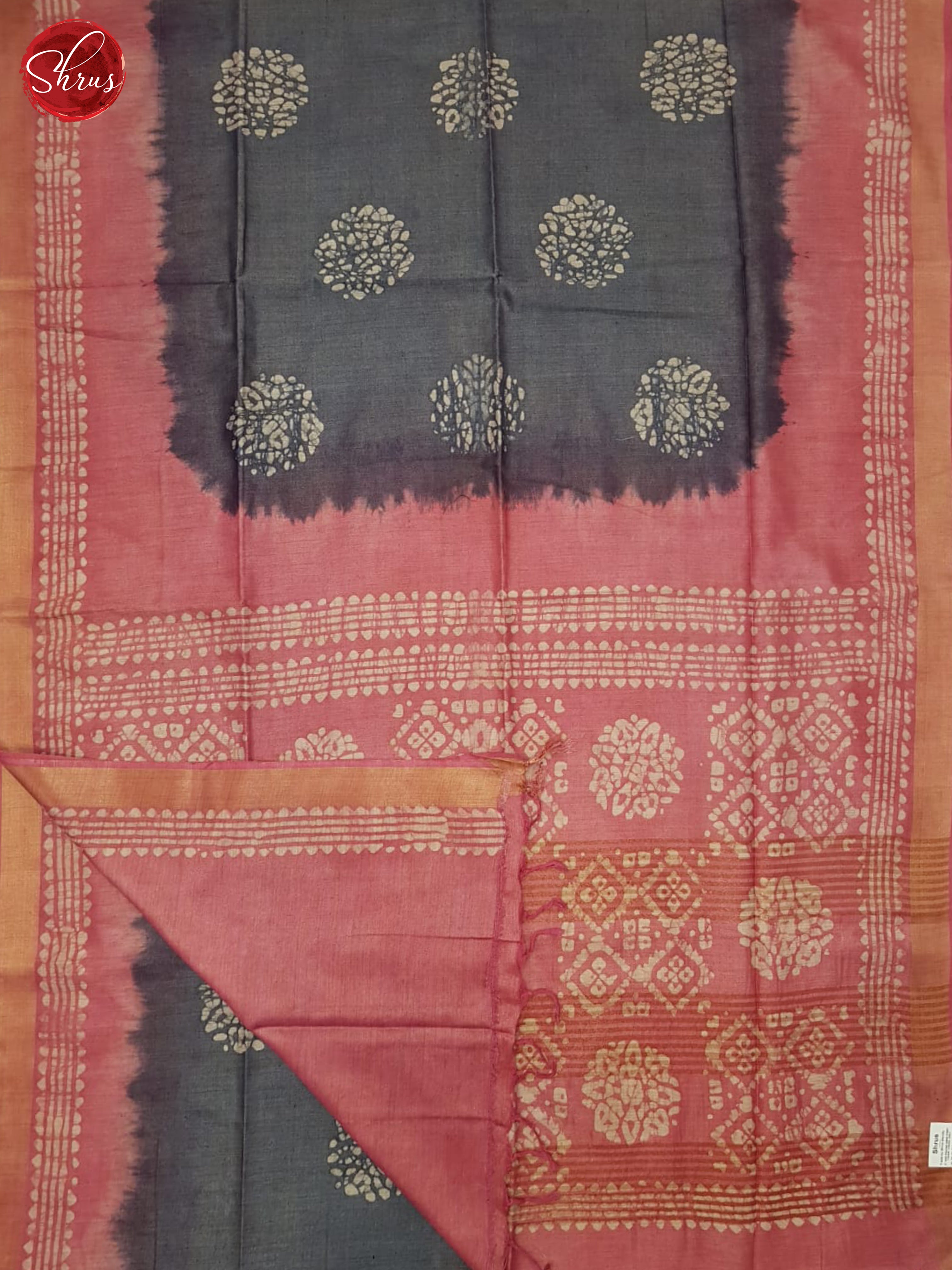 Blue And Pink- Bhatik Saree - Shop on ShrusEternity.com