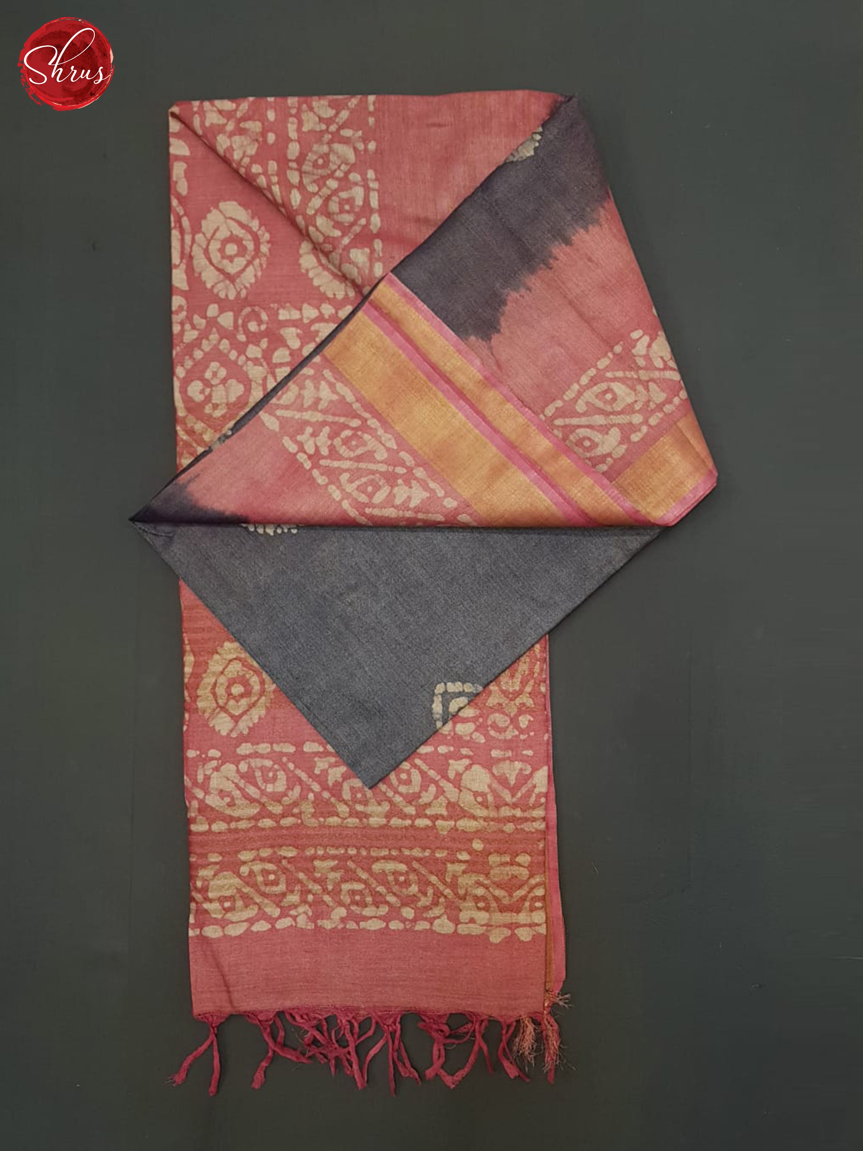 Blue And Pink-  Bhatik saree - Shop on ShrusEternity.com