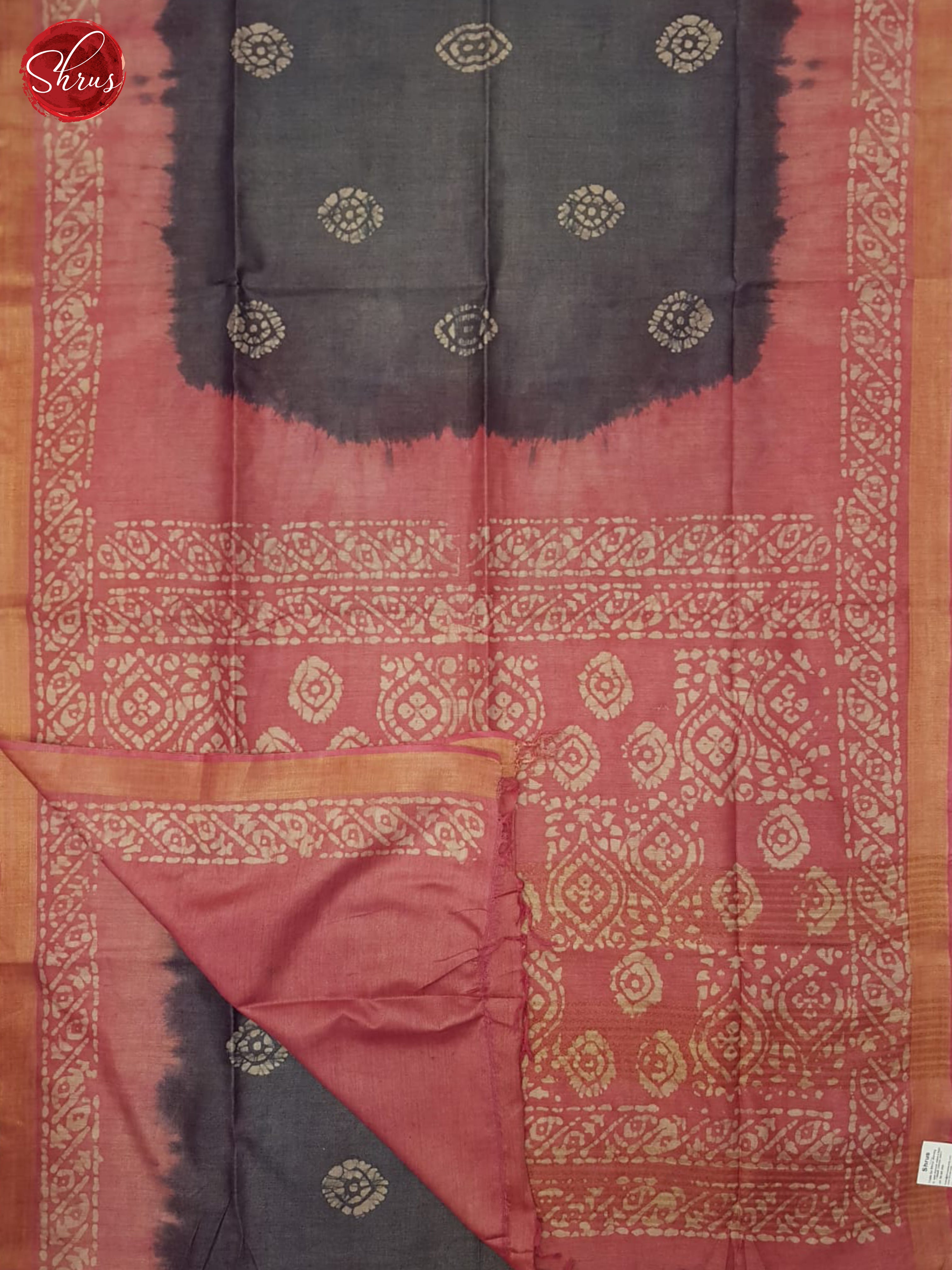 Blue And Pink-  Bhatik saree - Shop on ShrusEternity.com