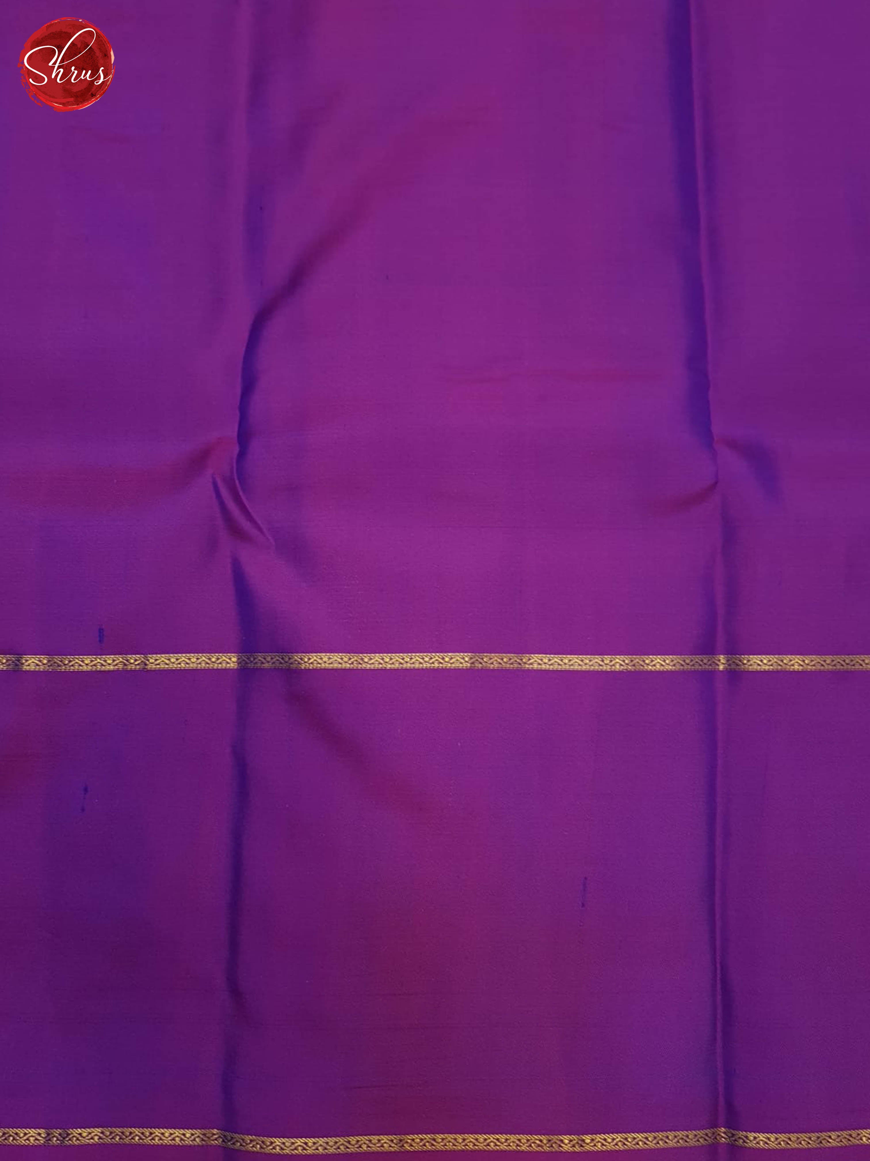 Blue And Purple - Kanchipuram silk Saree - Shop on ShrusEternity.com