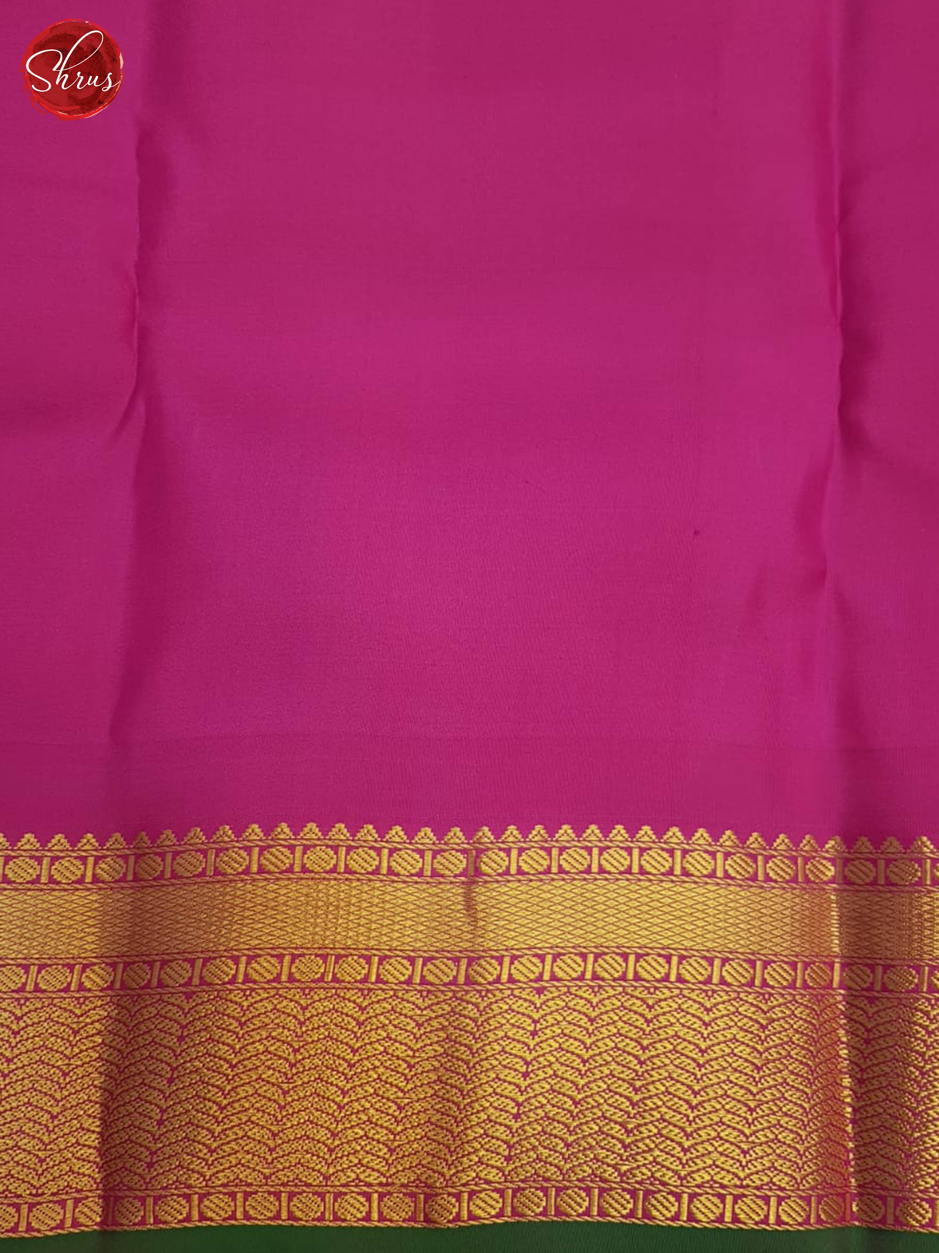 Blue And Pink - Kanchipuram silk Saree - Shop on ShrusEternity.com