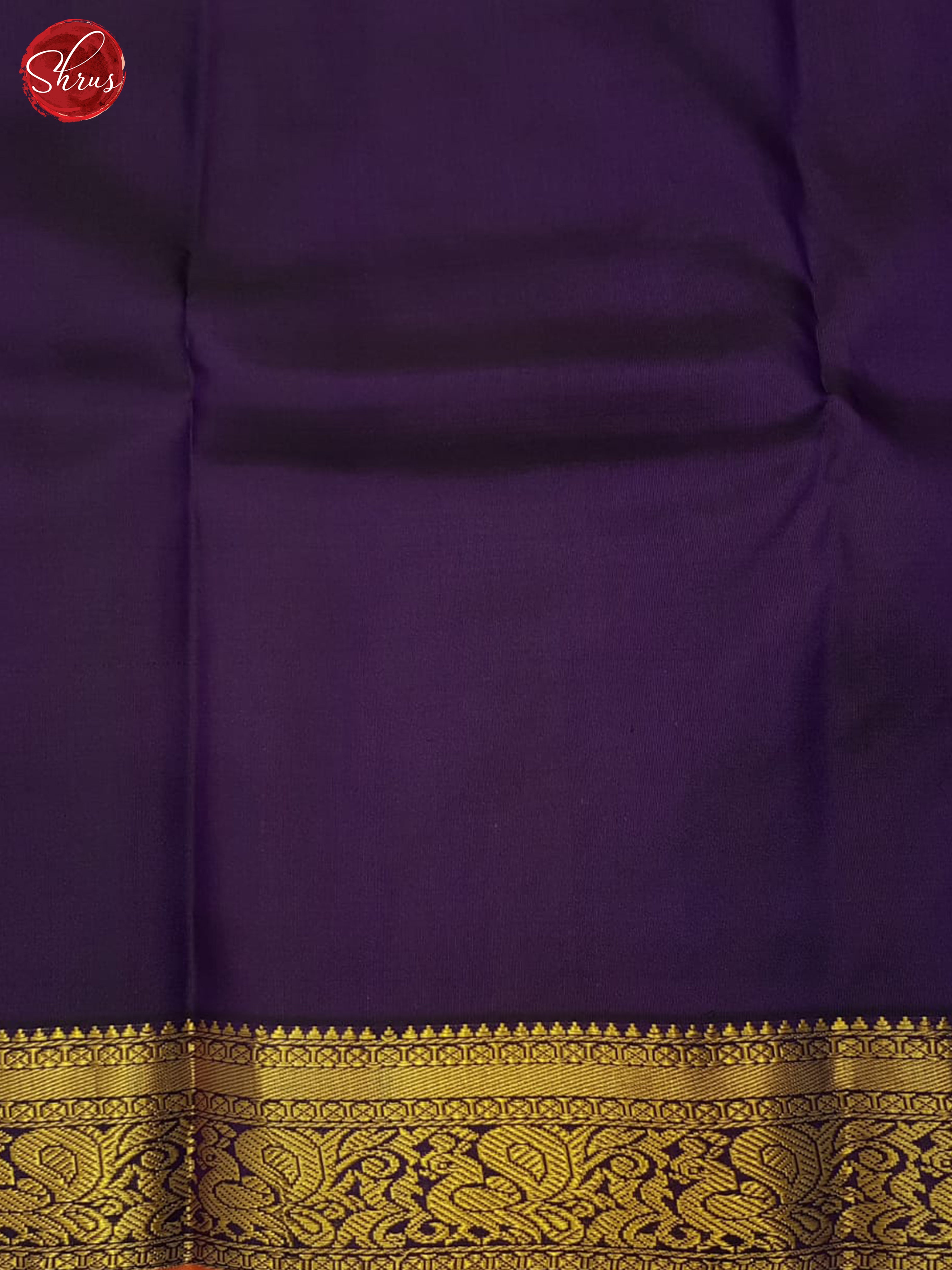 Blue And Purple - Kanchipuram silk Saree - Shop on ShrusEternity.com