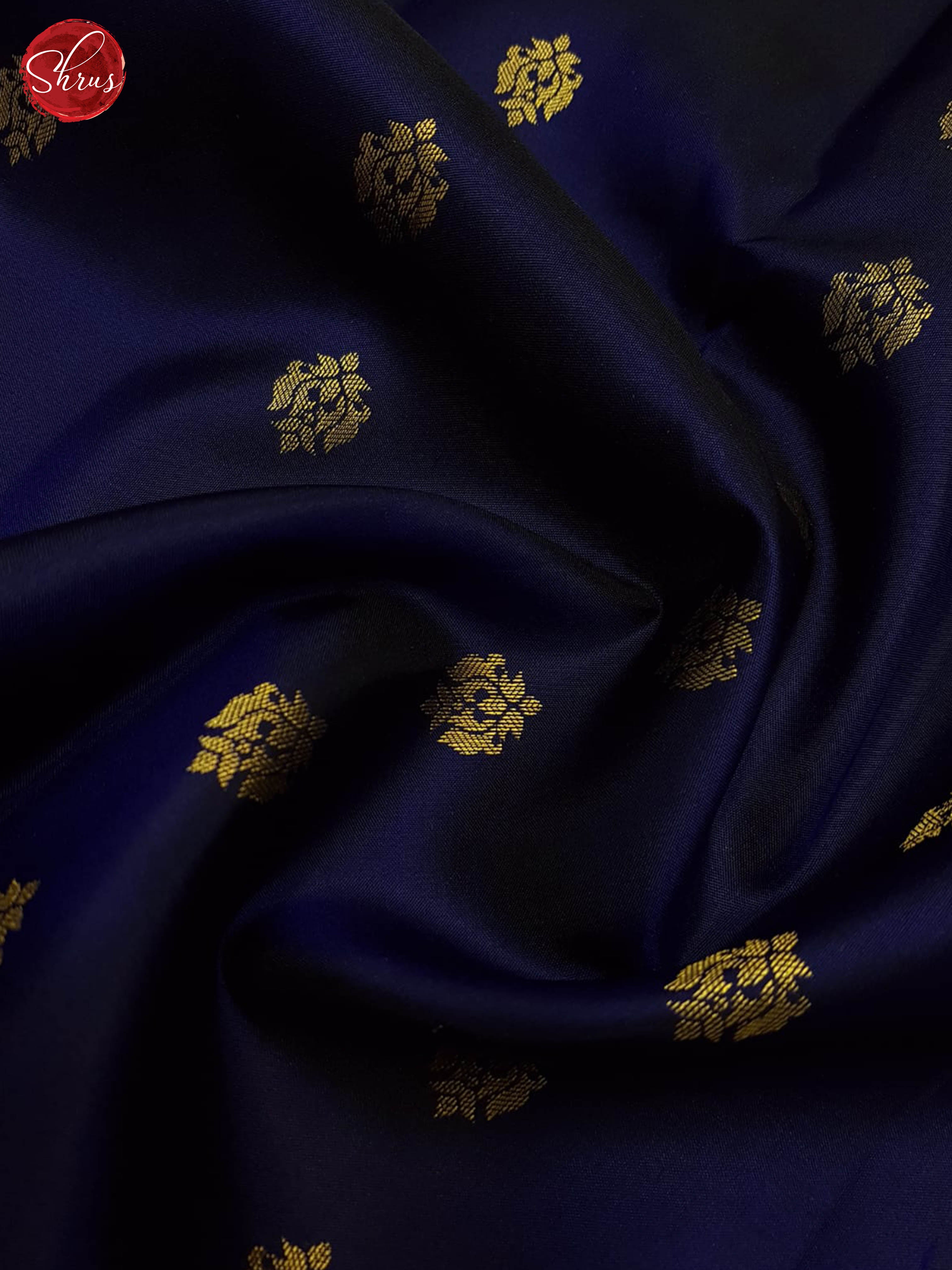 Blue And Pink - Kanchipuram silk Saree - Shop on ShrusEternity.com