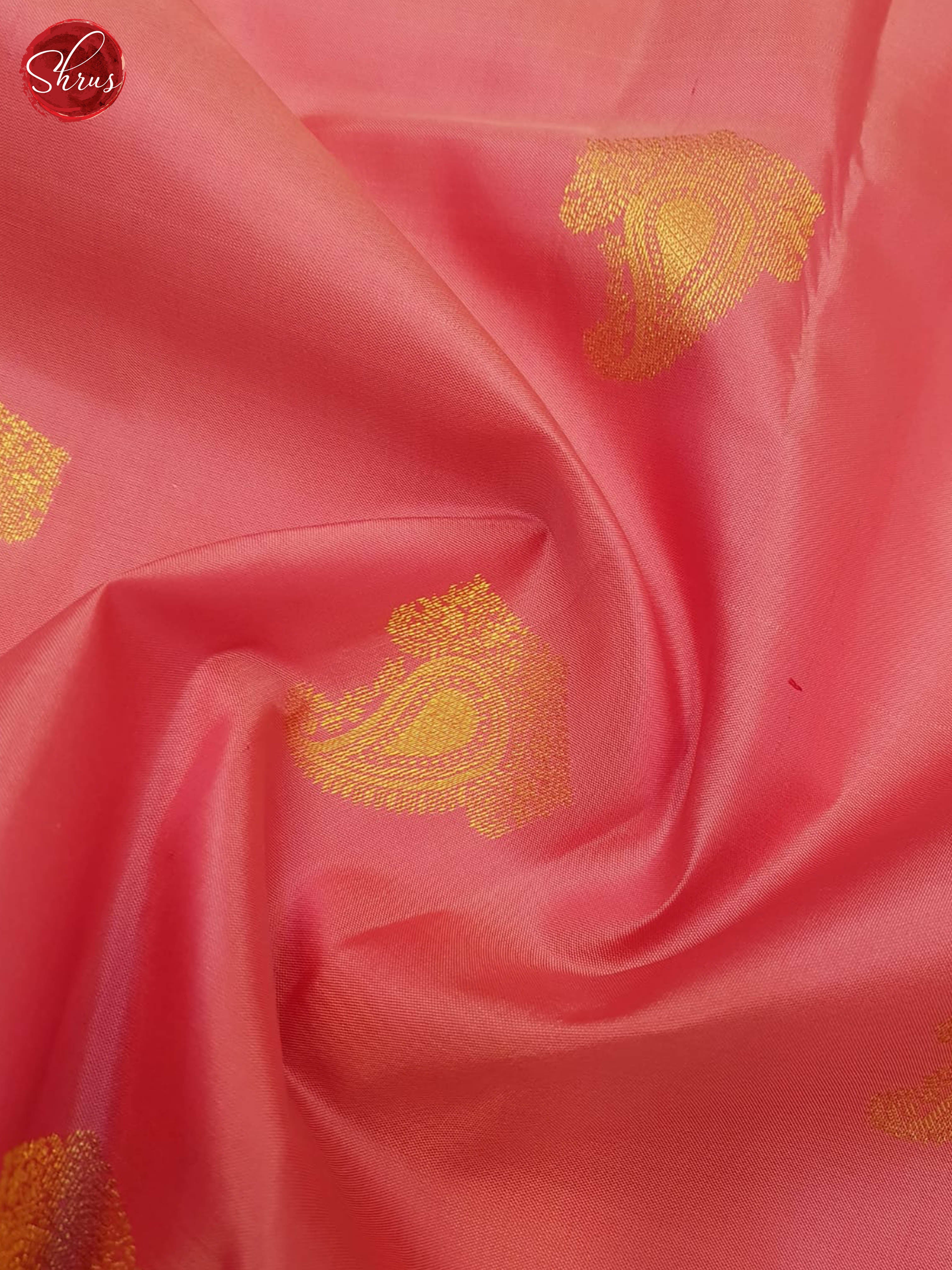 Pink And Purple - Kanchipuram silk Saree - Shop on ShrusEternity.com