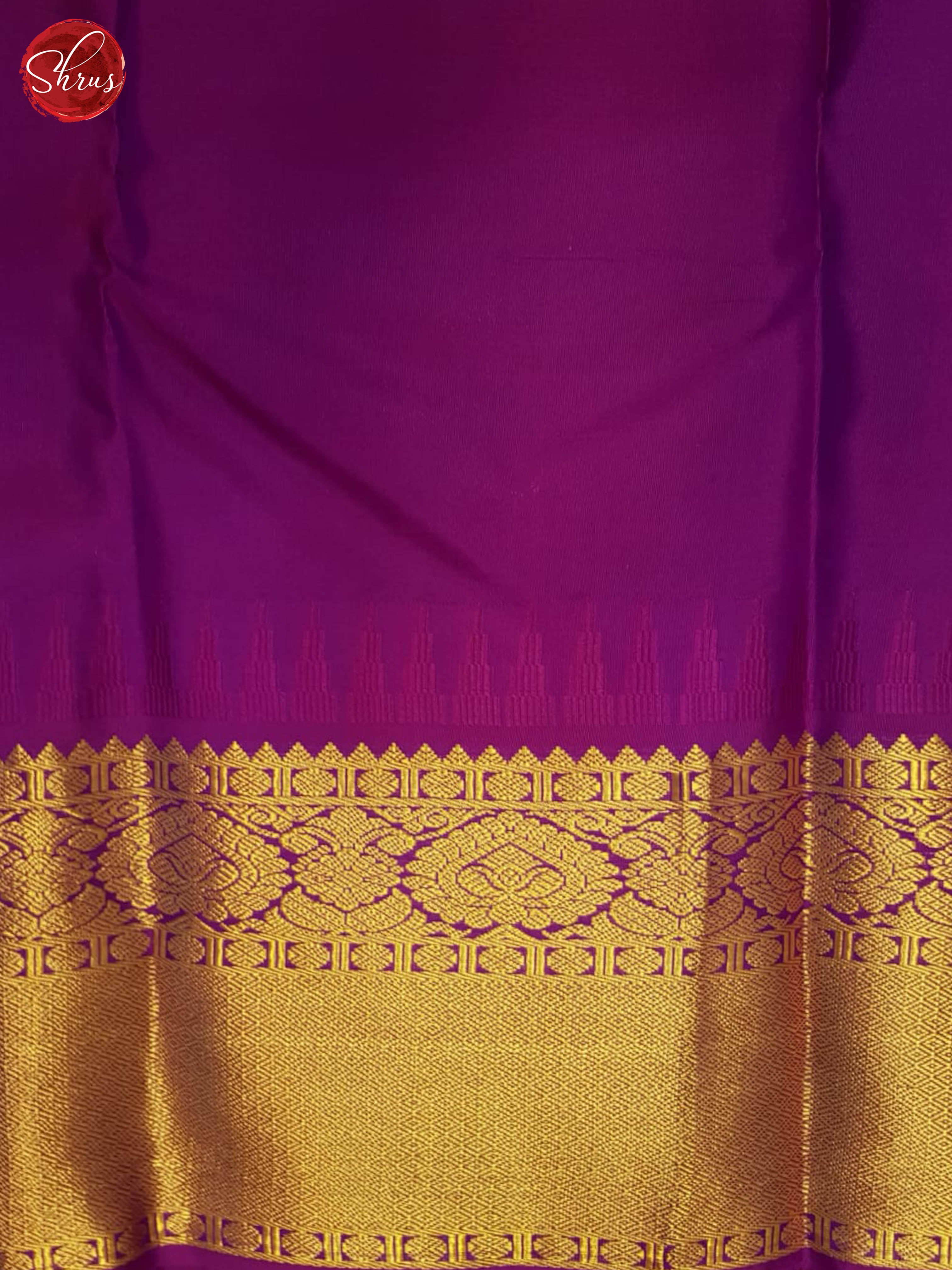 Pink And Purple - Kanchipuram silk Saree - Shop on ShrusEternity.com