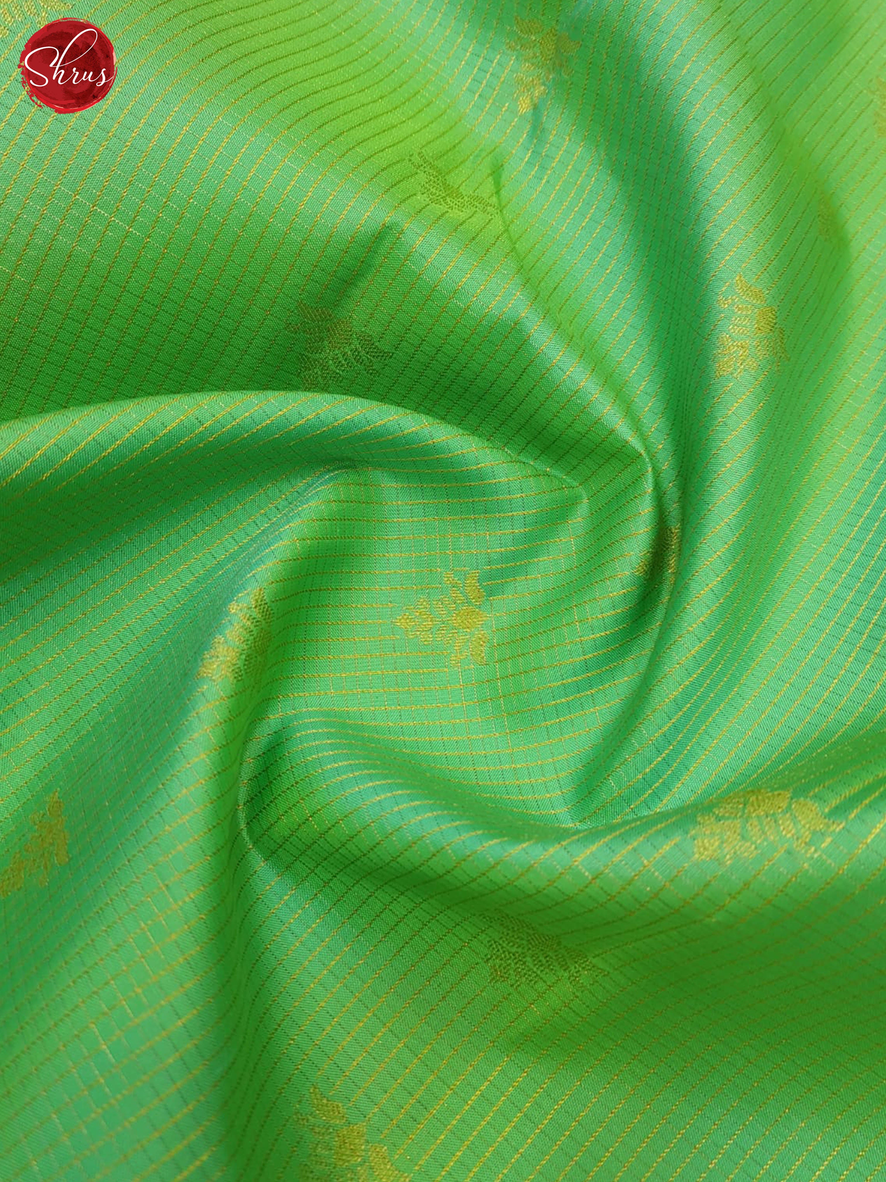 Green And Wine - Kanchipuram silk Saree - Shop on ShrusEternity.com