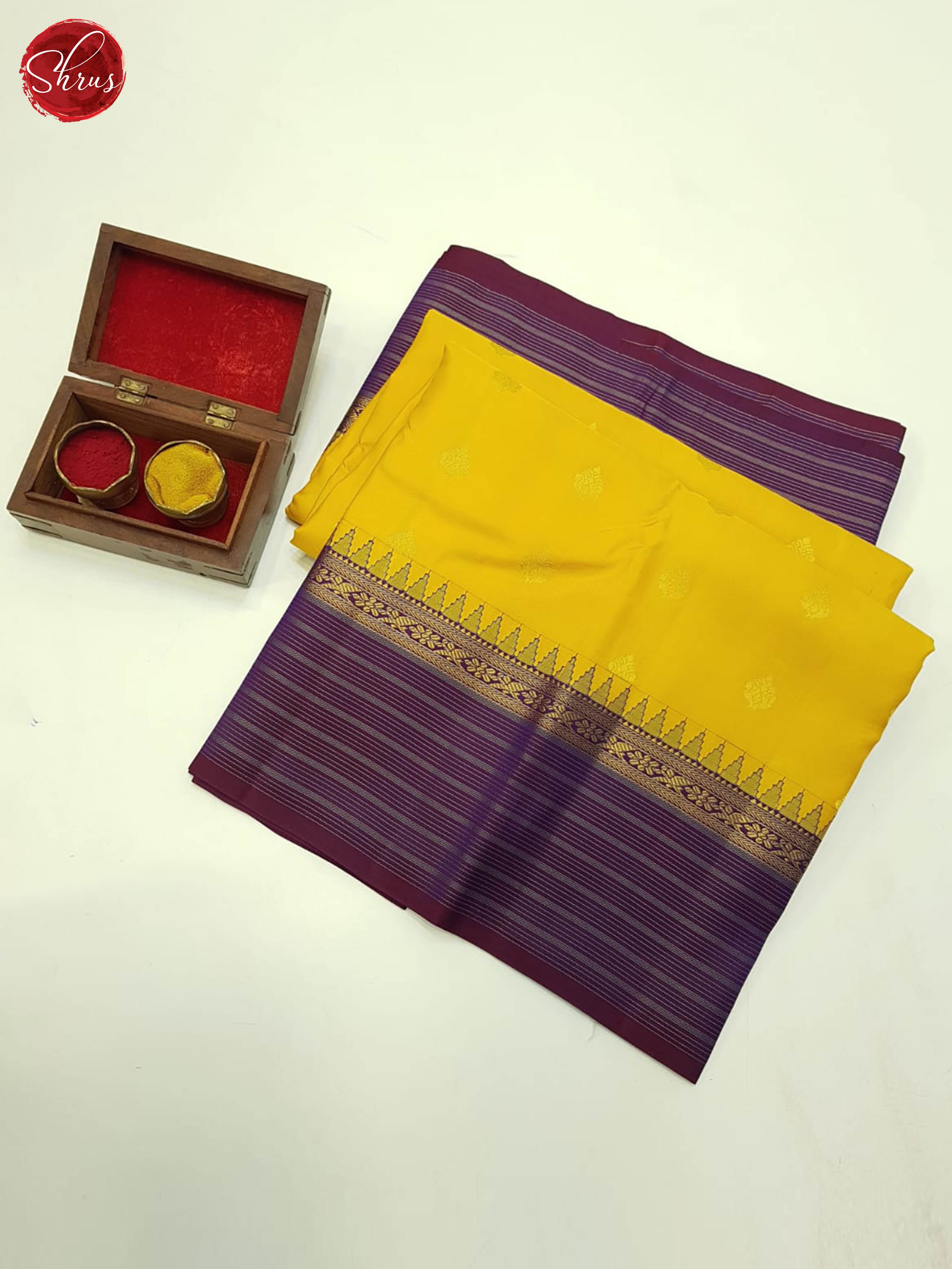 CBS09068 - Kanchipuram silk Saree - Shop on ShrusEternity.com