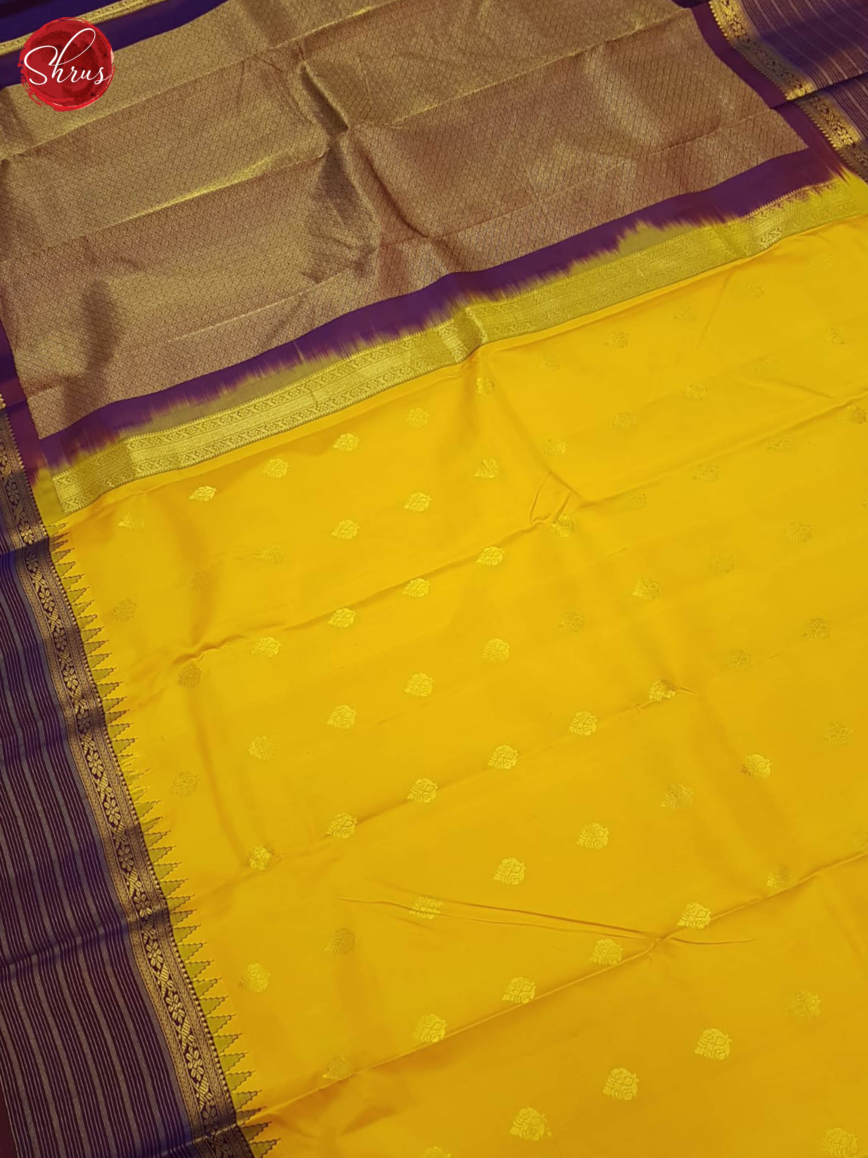 CBS09068 - Kanchipuram silk Saree - Shop on ShrusEternity.com