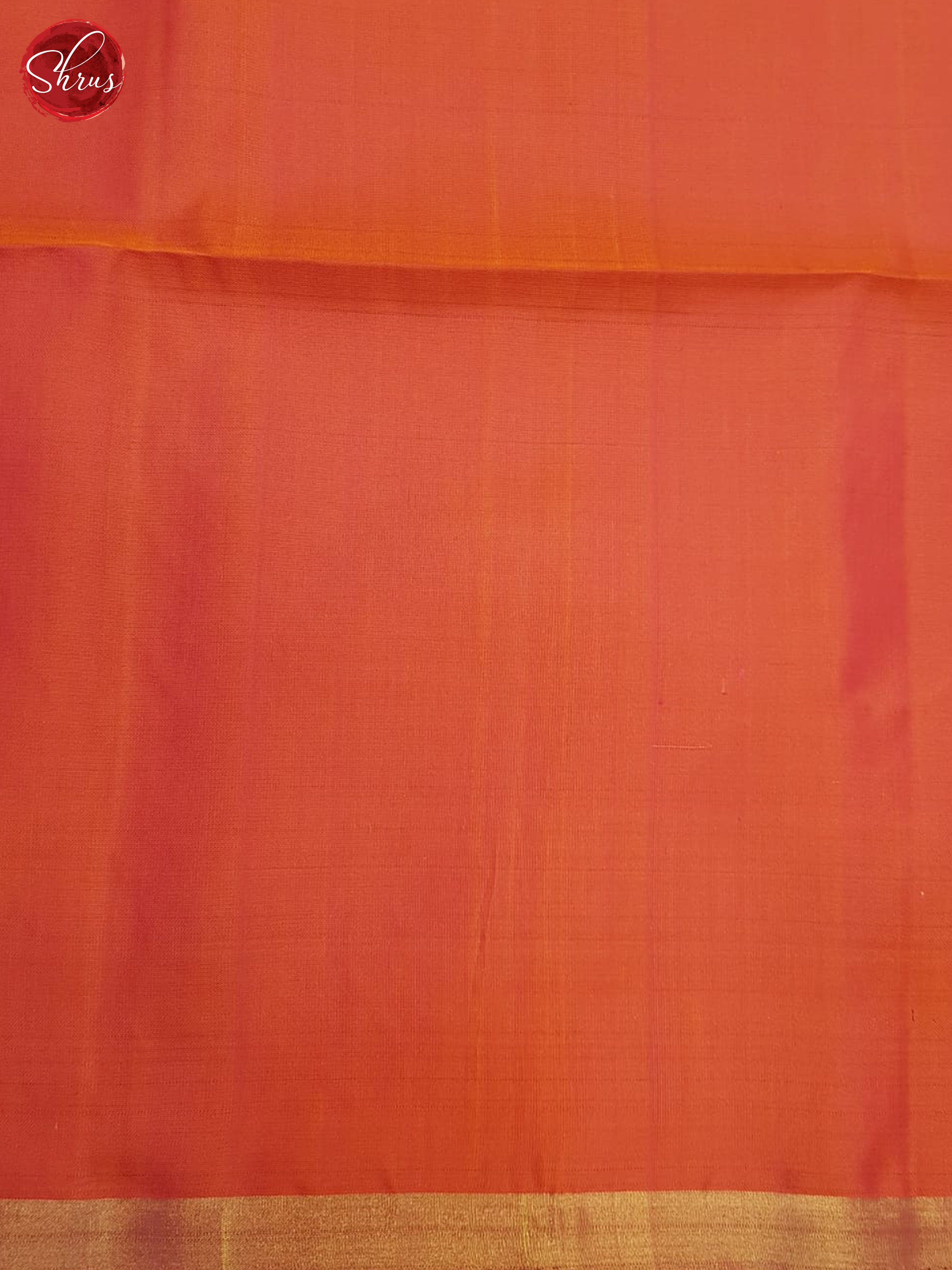 Wine And Orange- Soft Silk Saree - Shop on ShrusEternity.com