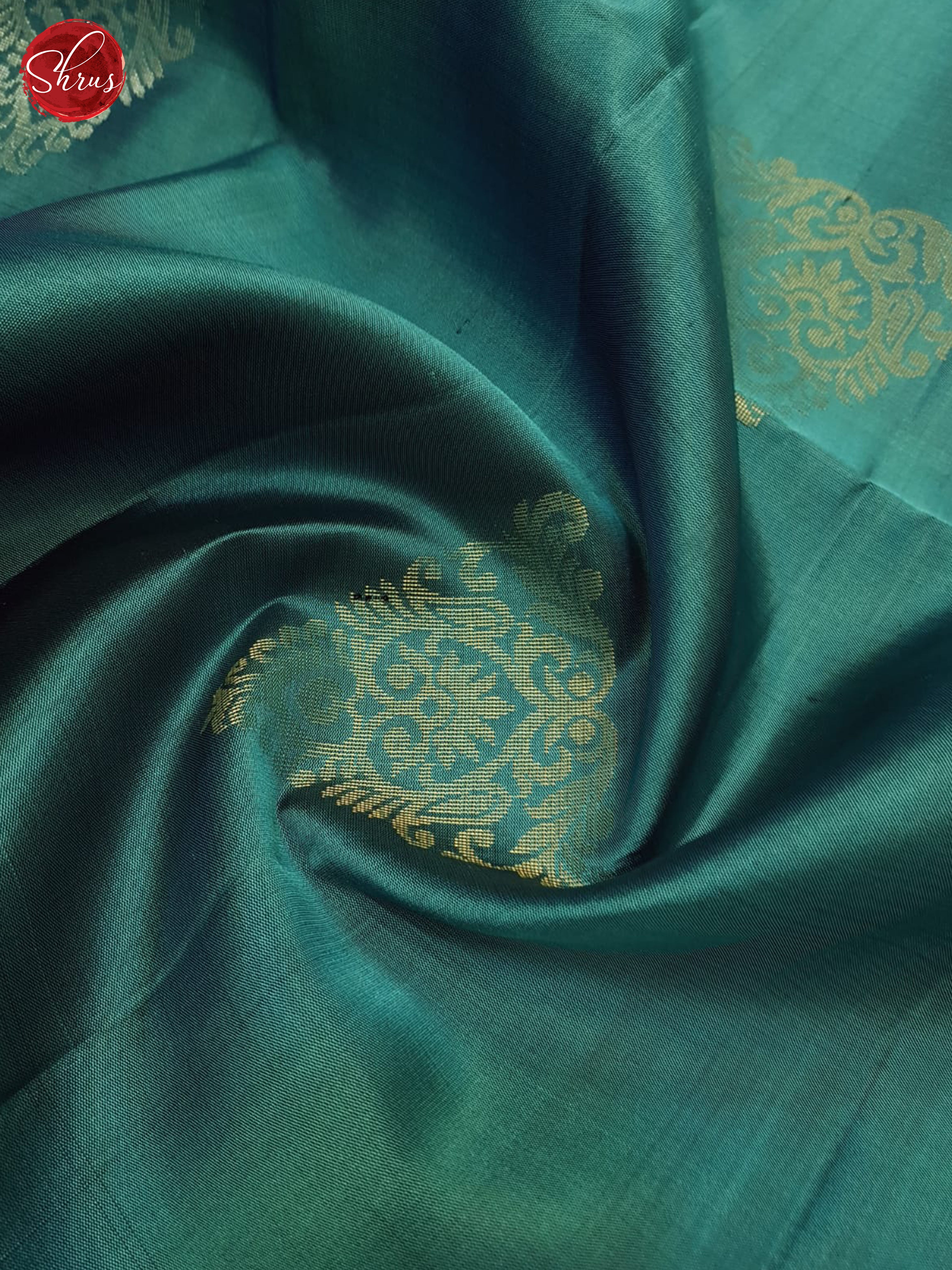Blue And Brown- Soft Silk Saree - Shop on ShrusEternity.com