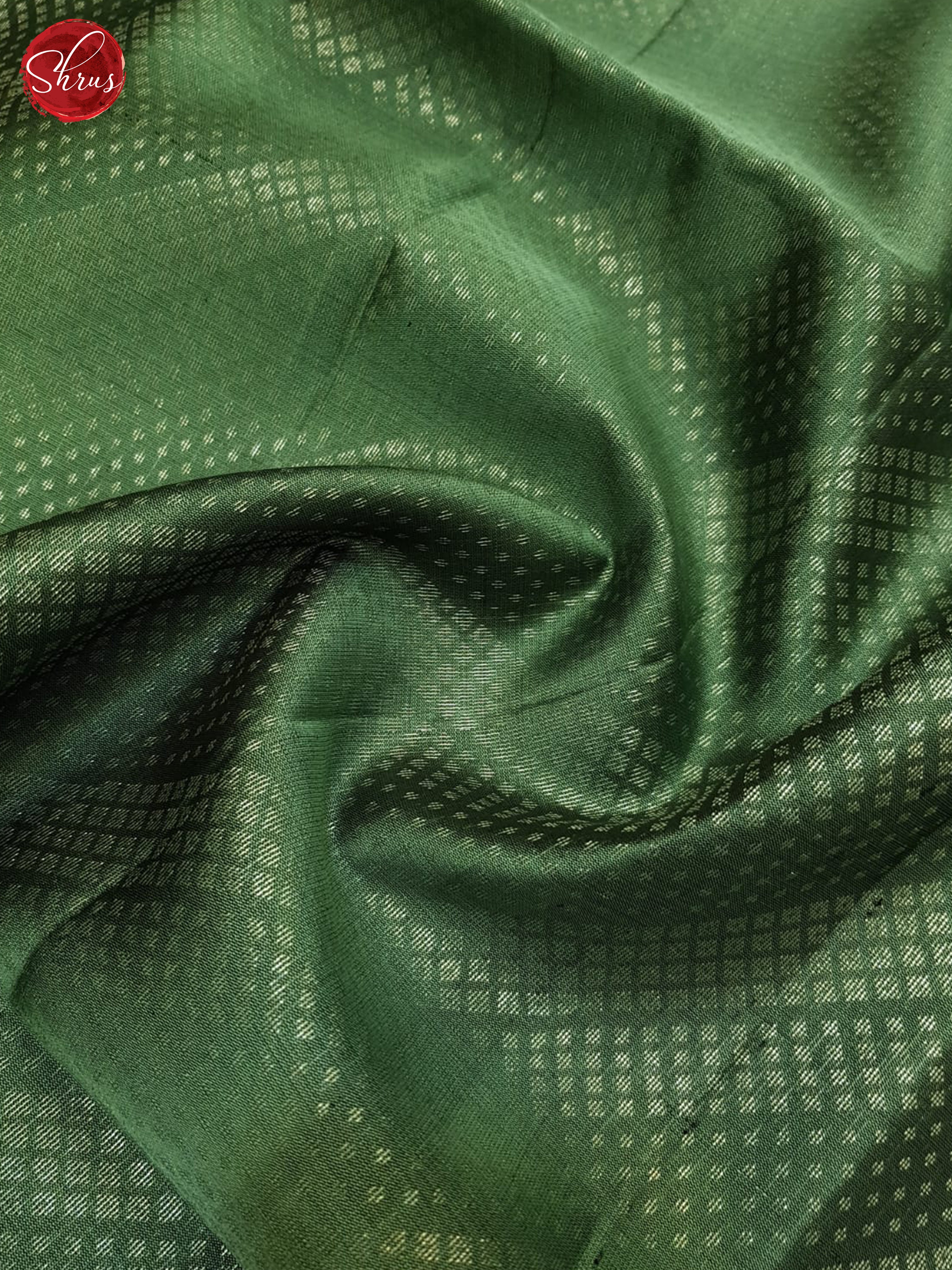 Green & Egg plant- Soft Silk Saree - Shop on ShrusEternity.com