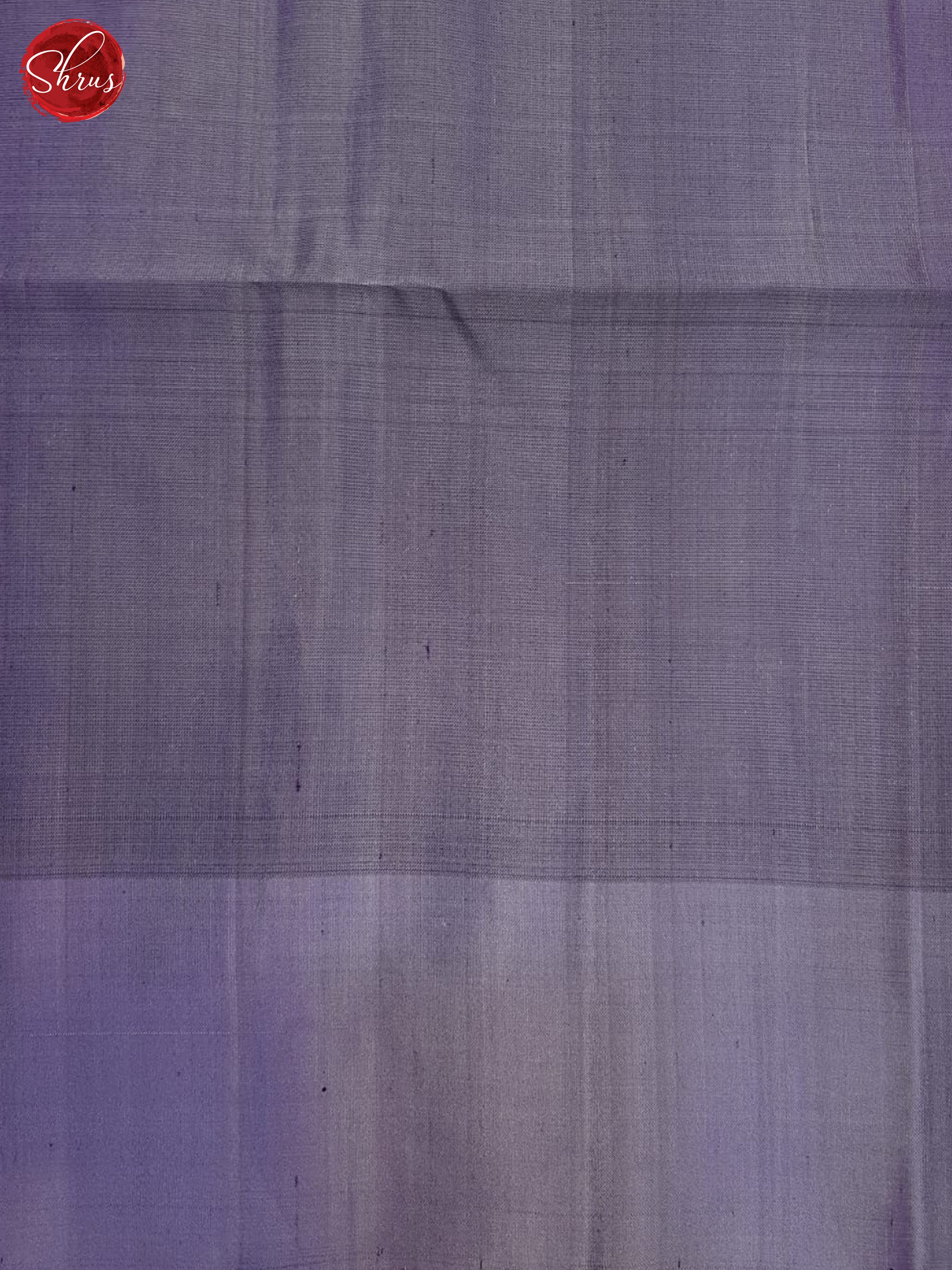 Blue & Lavender- Soft Silk Saree - Shop on ShrusEternity.com