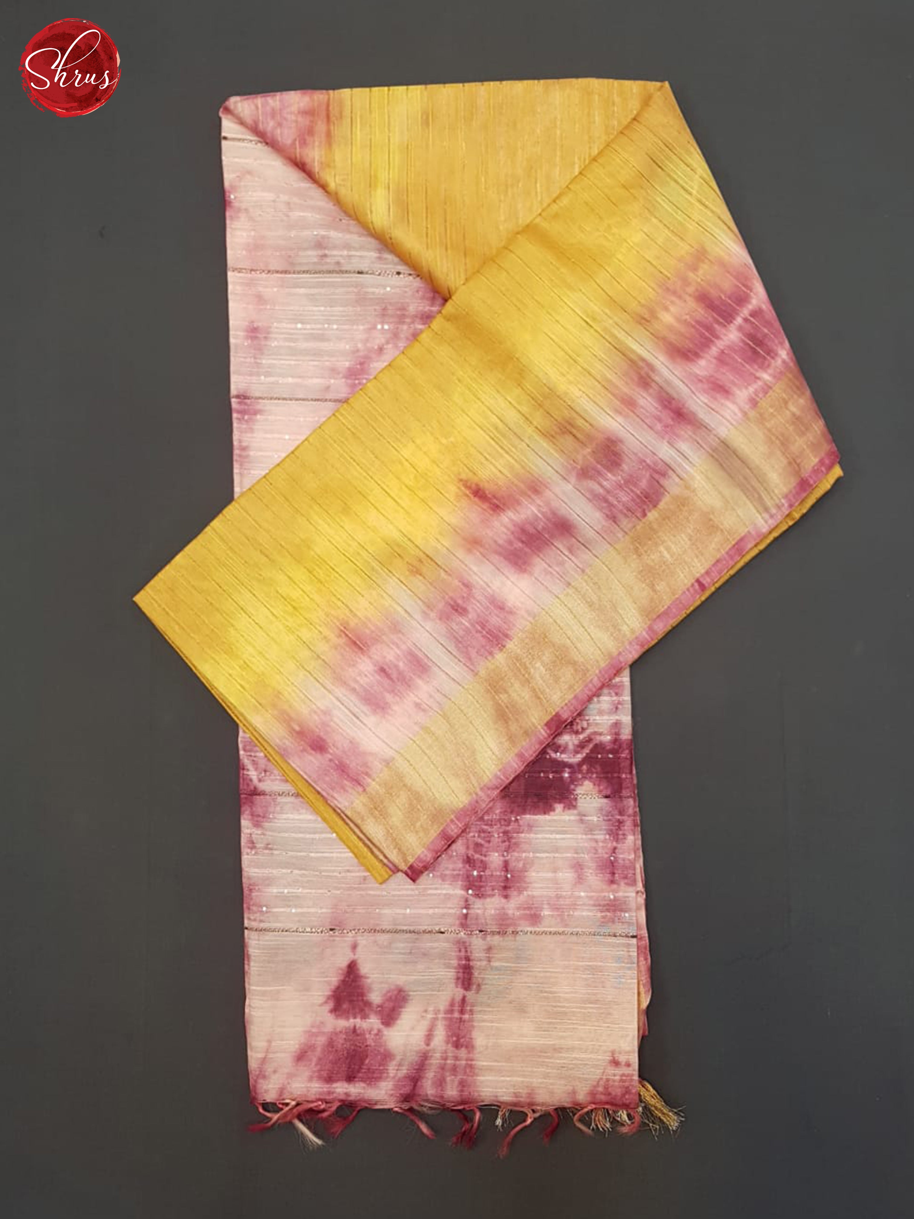 Mustard And Cream- Shibori Saee - Shop on ShrusEternity.com