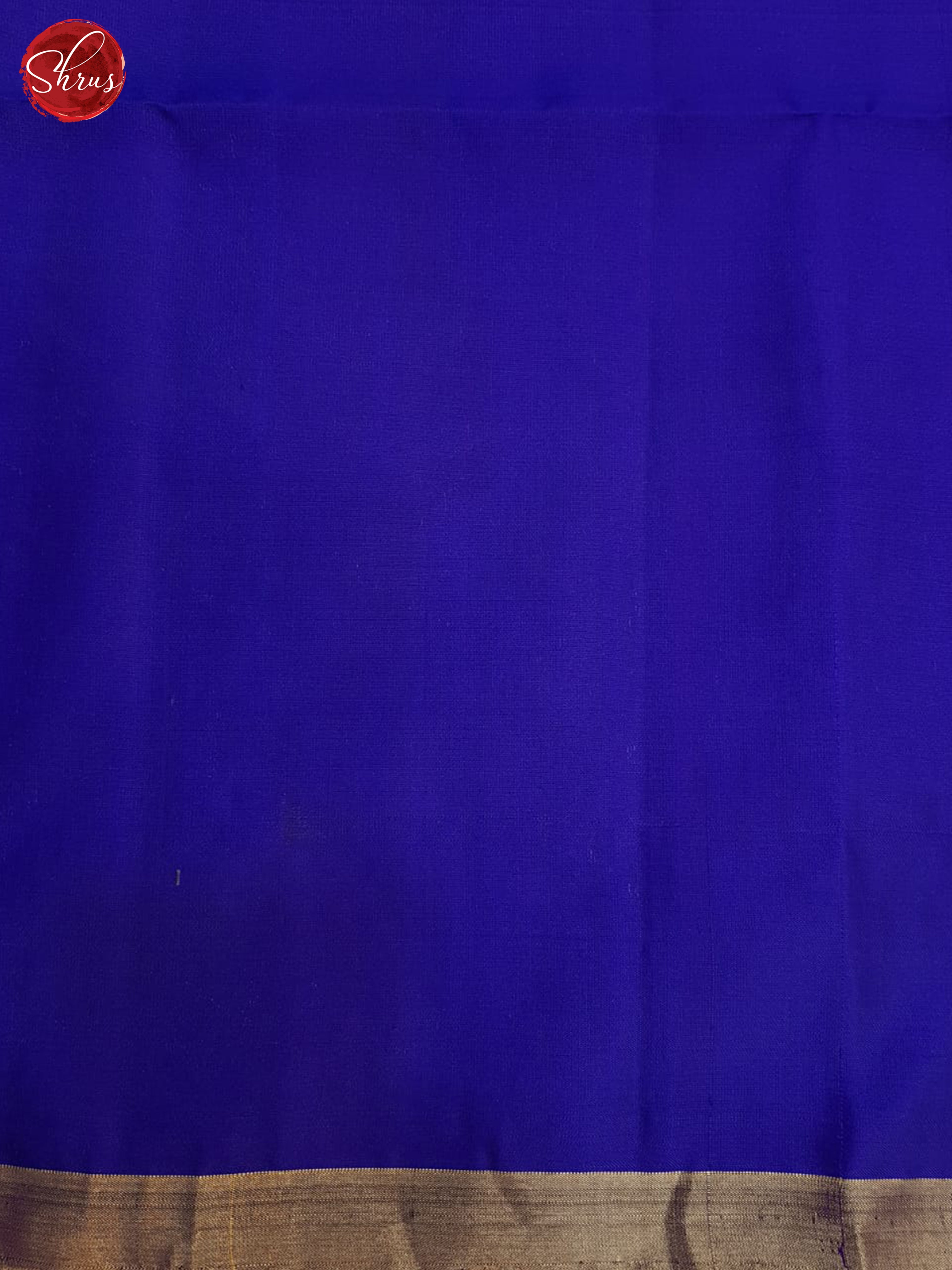 Blue(Single Tone)- Soft Silk Saree - Shop on ShrusEternity.com